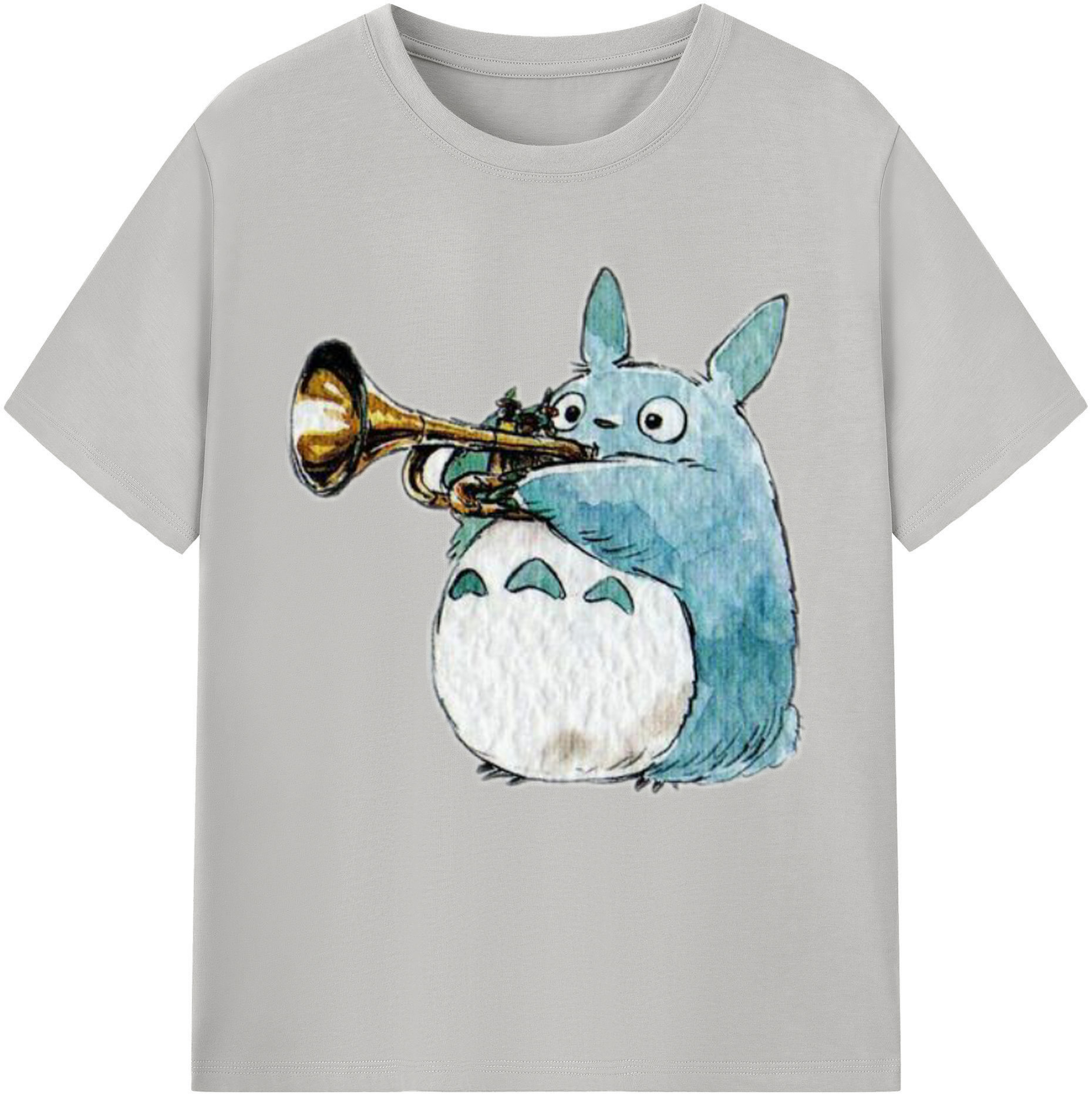（画像用） となりのトトロ 草壁メイ 草壁サツキ My Neighbor Totoro Satsuki Kusakabe Mei Kusakabe レディースカジュアルプリントTシャツ（綿100％）