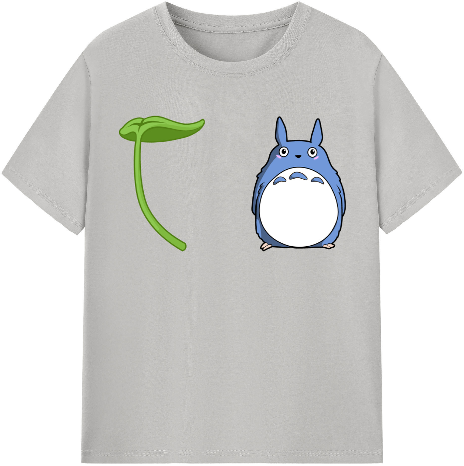 （画像用） となりのトトロ 草壁メイ 草壁サツキ My Neighbor Totoro Satsuki Kusakabe Mei Kusakabe レディースカジュアルプリントTシャツ（綿100％）