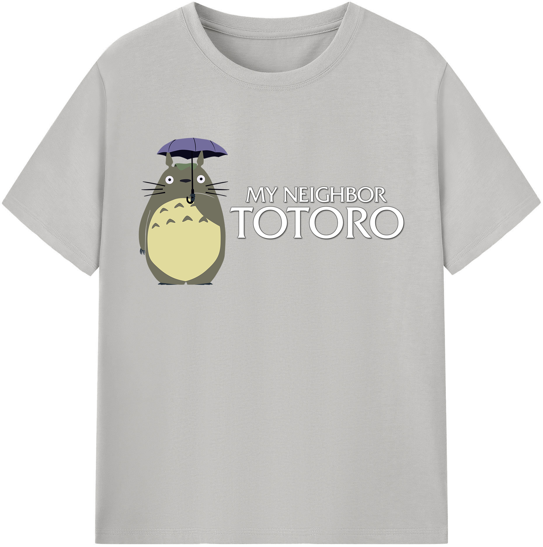 （画像用） となりのトトロ 草壁メイ 草壁サツキ My Neighbor Totoro Satsuki Kusakabe Mei Kusakabe レディースカジュアルプリントTシャツ（綿100％）