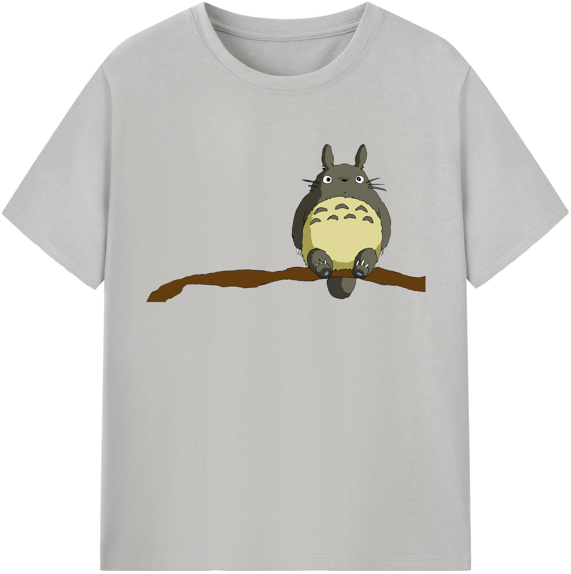 （画像用） となりのトトロ 草壁メイ 草壁サツキ My Neighbor Totoro Satsuki Kusakabe Mei Kusakabe レディースカジュアルプリントTシャツ（綿100％）