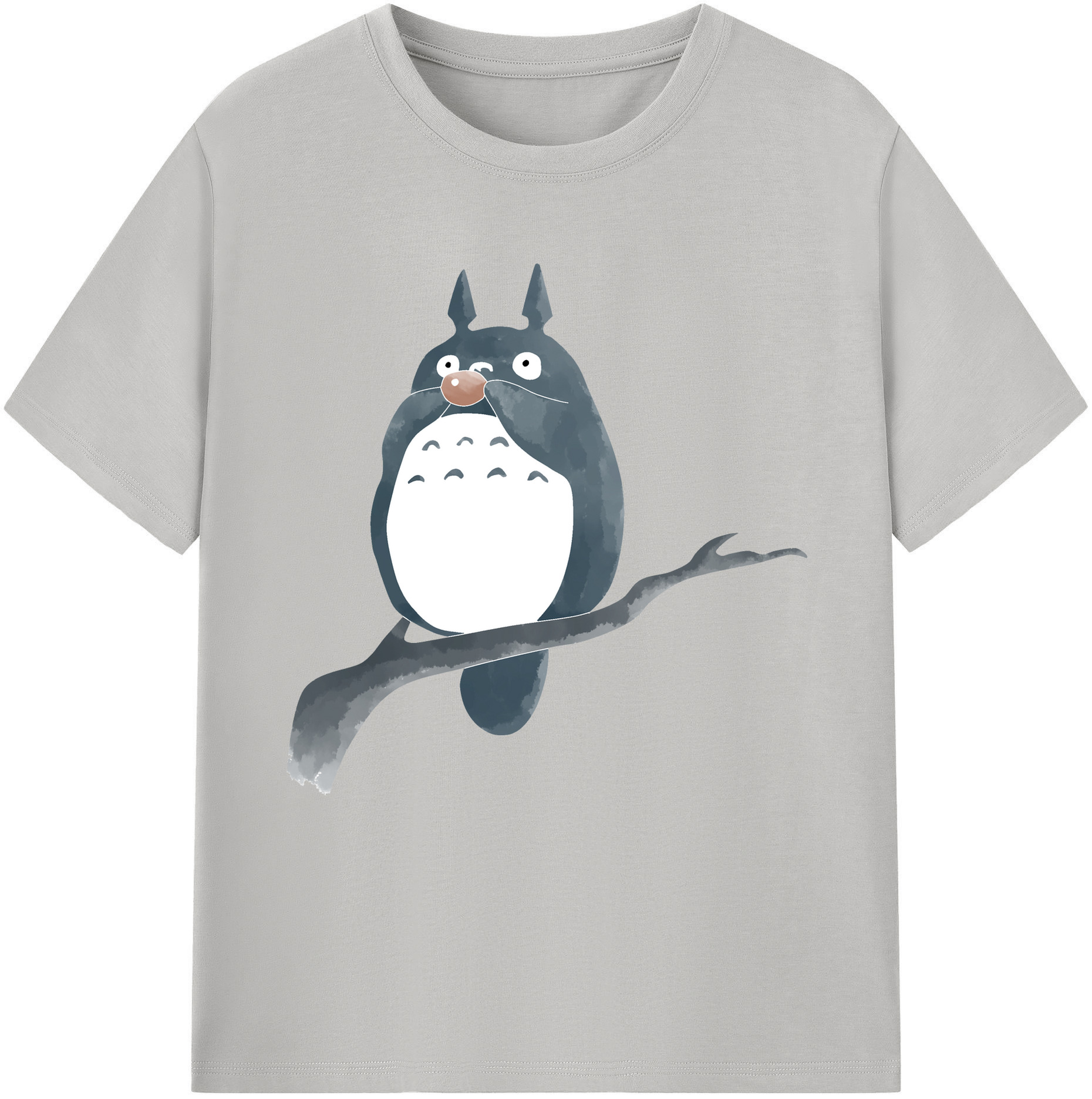 （画像用） となりのトトロ 草壁メイ 草壁サツキ My Neighbor Totoro Satsuki Kusakabe Mei Kusakabe レディースカジュアルプリントTシャツ（綿100％）
