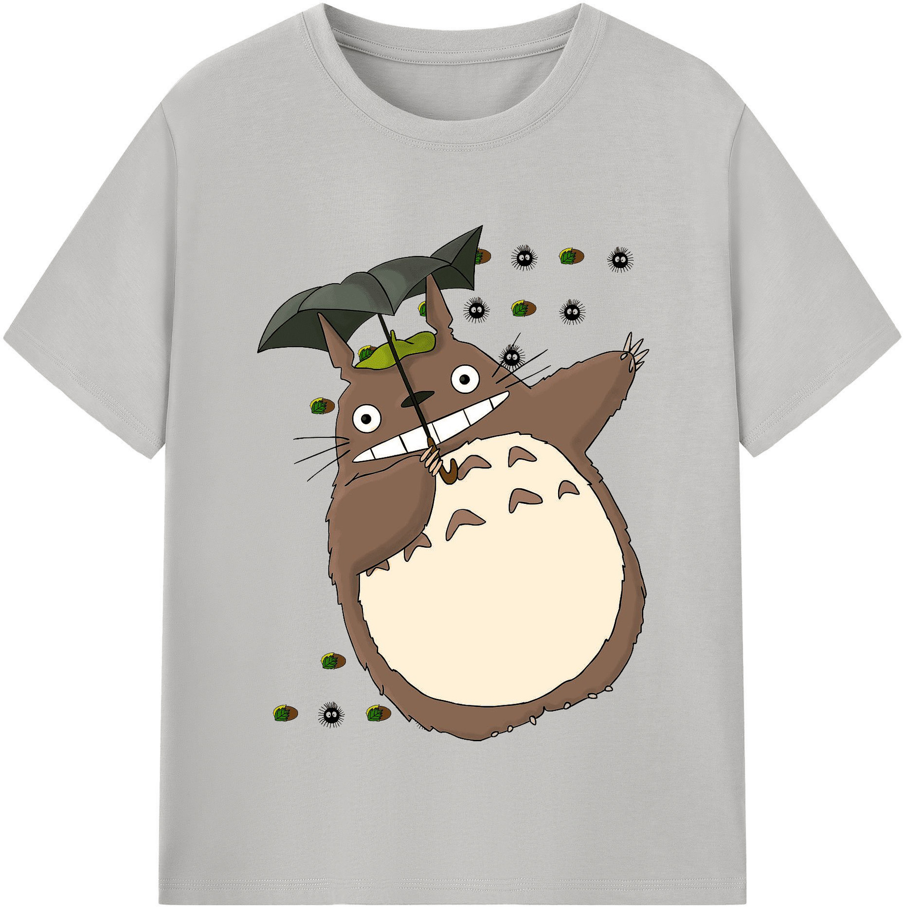 （画像用） となりのトトロ 草壁メイ 草壁サツキ My Neighbor Totoro Satsuki Kusakabe Mei Kusakabe レディースカジュアルプリントTシャツ（綿100％）