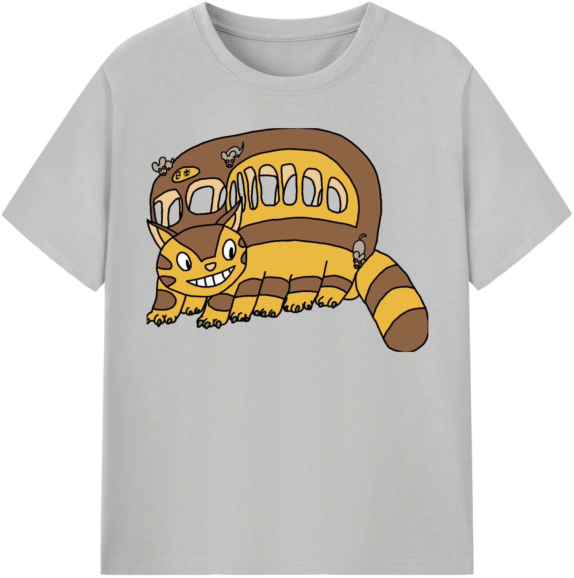 （画像用） となりのトトロ 草壁メイ 草壁サツキ My Neighbor Totoro Satsuki Kusakabe Mei Kusakabe レディースカジュアルプリントTシャツ（綿100％）