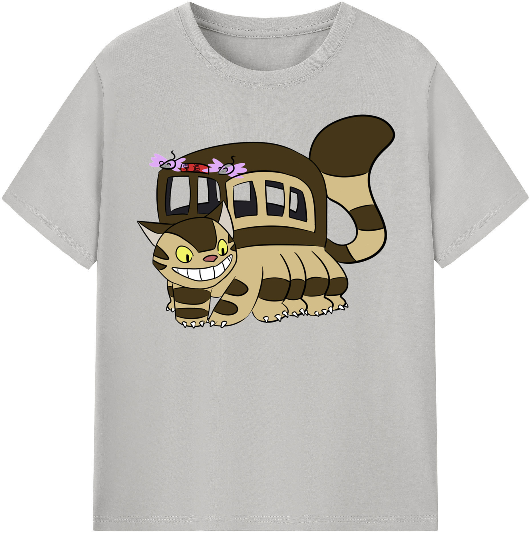 （画像用） となりのトトロ 草壁メイ 草壁サツキ My Neighbor Totoro Satsuki Kusakabe Mei Kusakabe レディースカジュアルプリントTシャツ（綿100％）