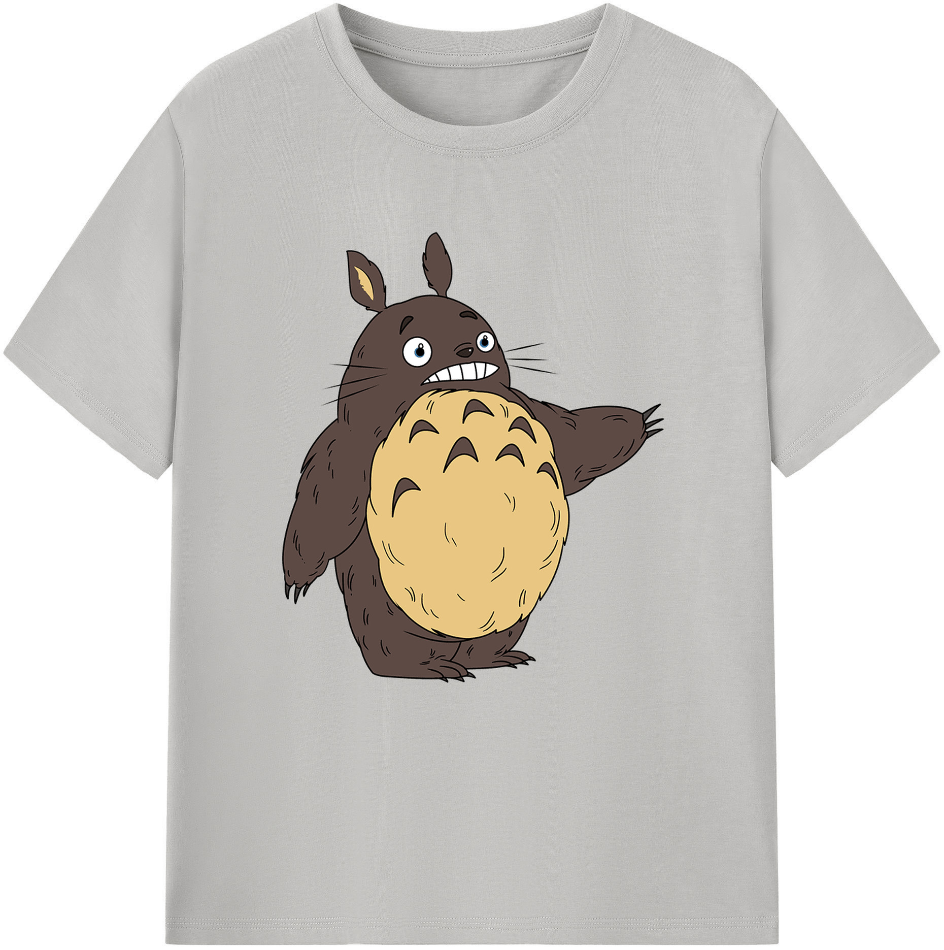 （画像用） となりのトトロ 草壁メイ 草壁サツキ My Neighbor Totoro Satsuki Kusakabe Mei Kusakabe レディースカジュアルプリントTシャツ（綿100％）