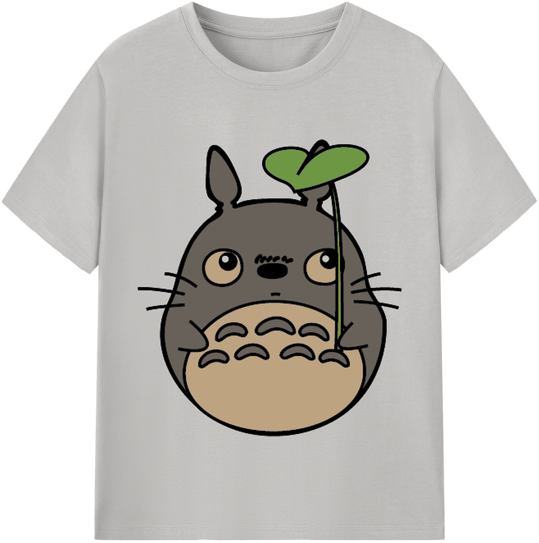 （画像用） となりのトトロ 草壁メイ 草壁サツキ My Neighbor Totoro Satsuki Kusakabe Mei Kusakabe レディースカジュアルプリントTシャツ（綿100％）