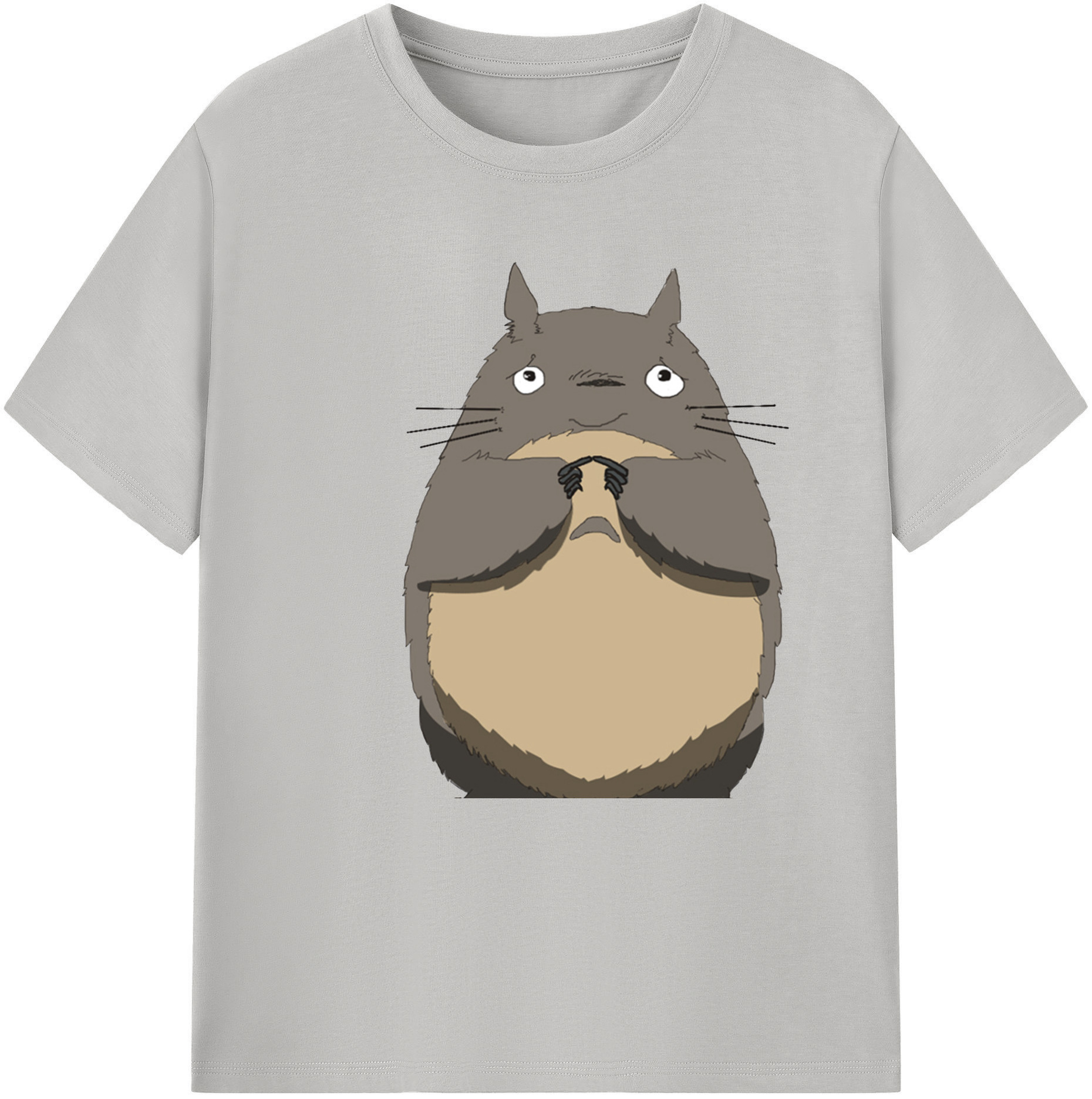 （画像用） となりのトトロ 草壁メイ 草壁サツキ My Neighbor Totoro Satsuki Kusakabe Mei Kusakabe レディースカジュアルプリントTシャツ（綿100％）