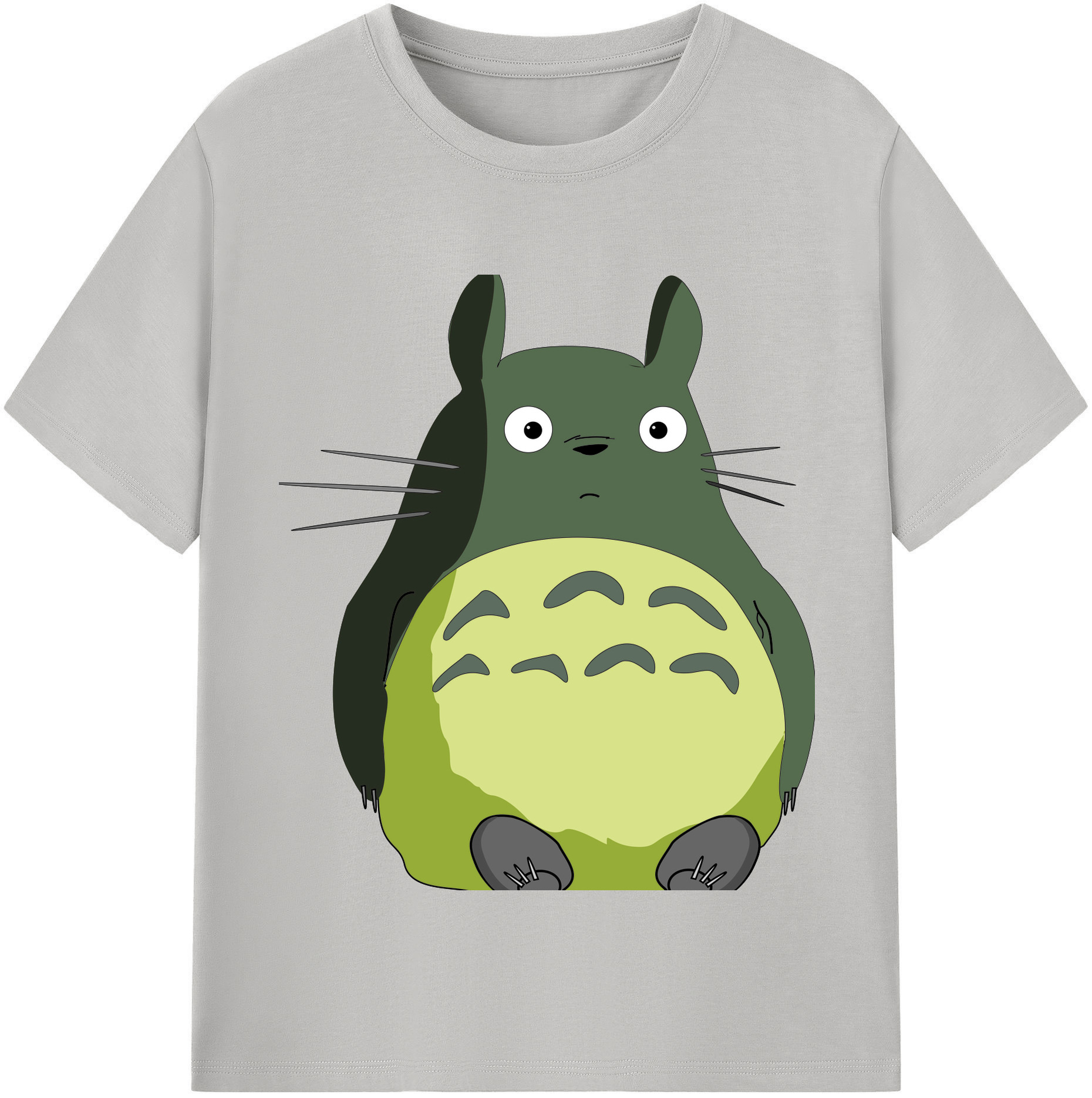 （画像用） となりのトトロ 草壁メイ 草壁サツキ My Neighbor Totoro Satsuki Kusakabe Mei Kusakabe レディースカジュアルプリントTシャツ（綿100％）