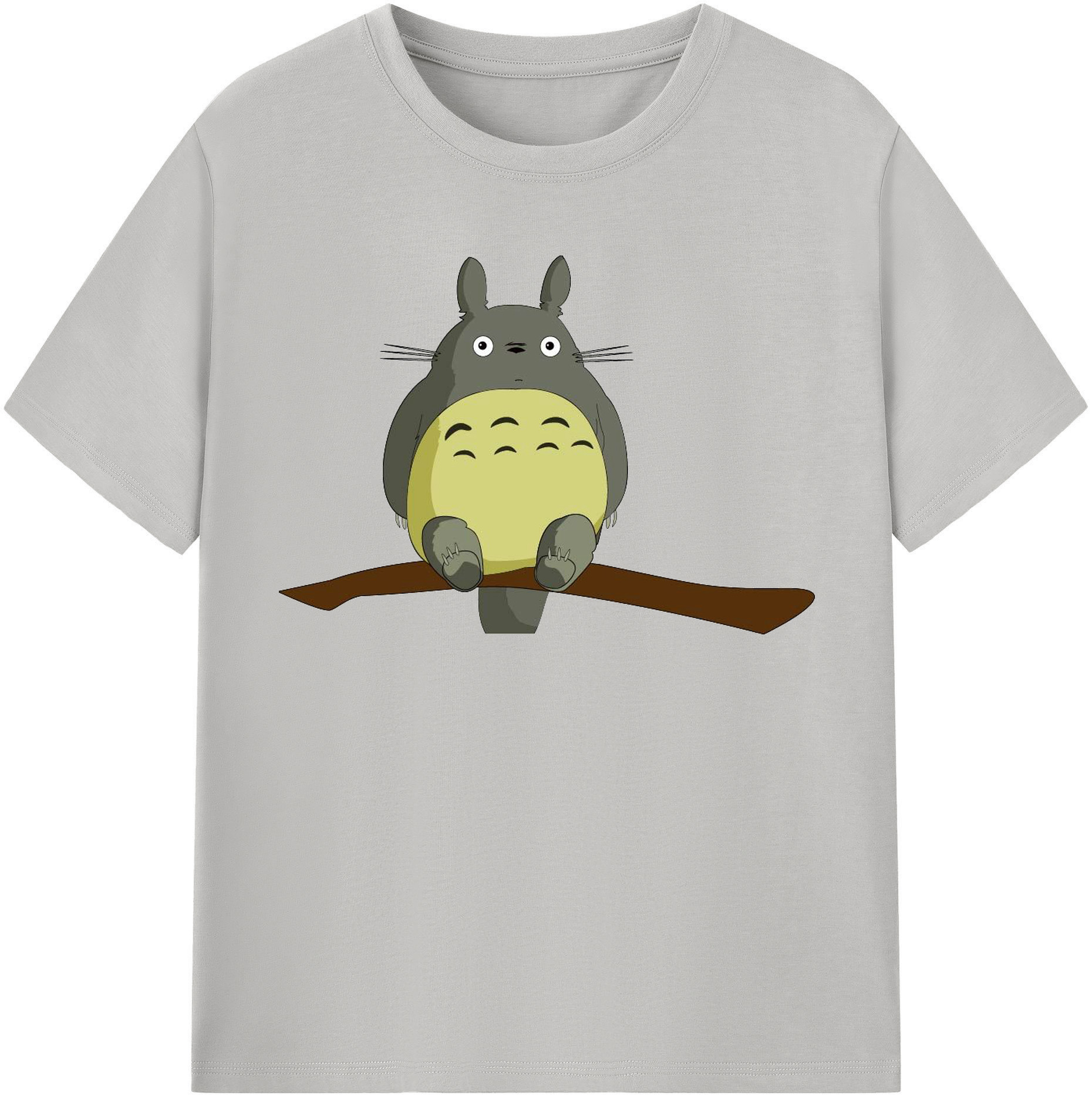 （画像用） となりのトトロ 草壁メイ 草壁サツキ My Neighbor Totoro Satsuki Kusakabe Mei Kusakabe レディースカジュアルプリントTシャツ（綿100％）