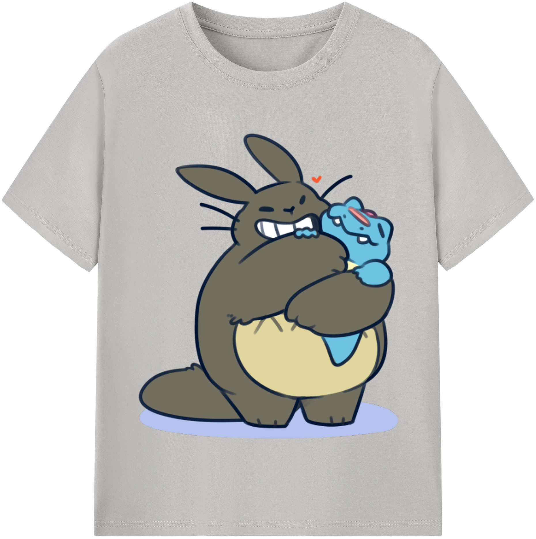 （画像用） となりのトトロ 草壁メイ 草壁サツキ My Neighbor Totoro Satsuki Kusakabe Mei Kusakabe レディースカジュアルプリントTシャツ（綿100％）