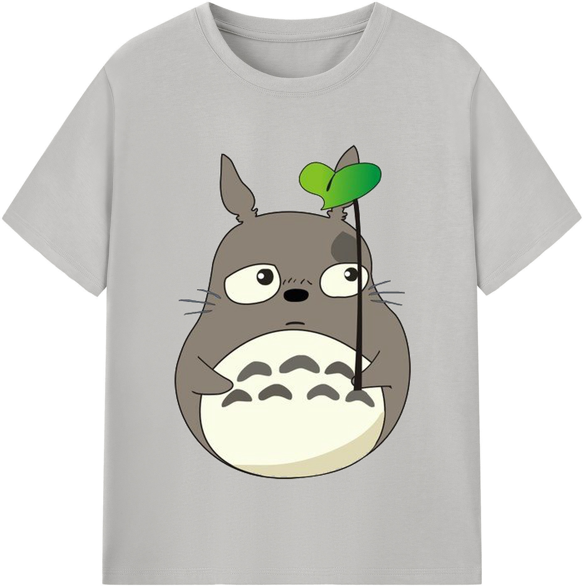 （画像用） となりのトトロ 草壁メイ 草壁サツキ My Neighbor Totoro Satsuki Kusakabe Mei Kusakabe レディースカジュアルプリントTシャツ（綿100％）