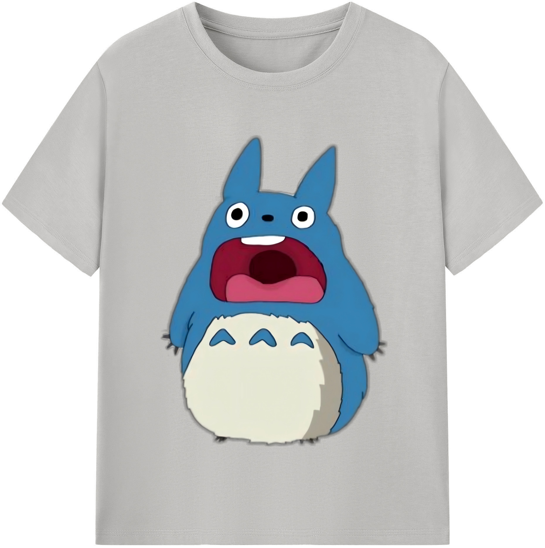 （画像用） となりのトトロ 草壁メイ 草壁サツキ My Neighbor Totoro Satsuki Kusakabe Mei Kusakabe レディースカジュアルプリントTシャツ（綿100％）