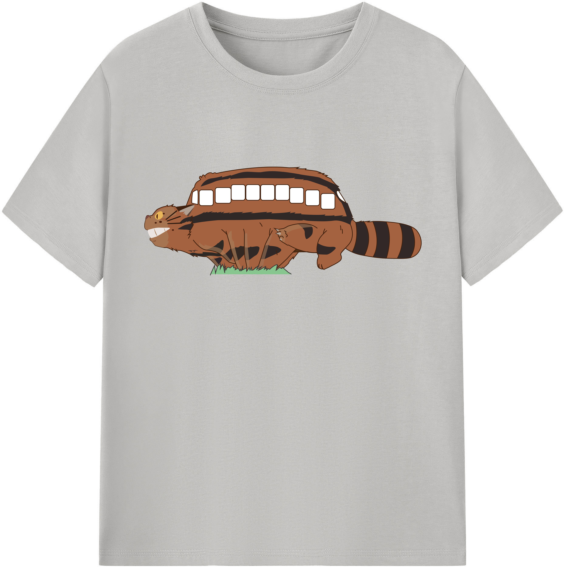 （画像用） となりのトトロ 草壁メイ 草壁サツキ My Neighbor Totoro Satsuki Kusakabe Mei Kusakabe レディースカジュアルプリントTシャツ（綿100％）