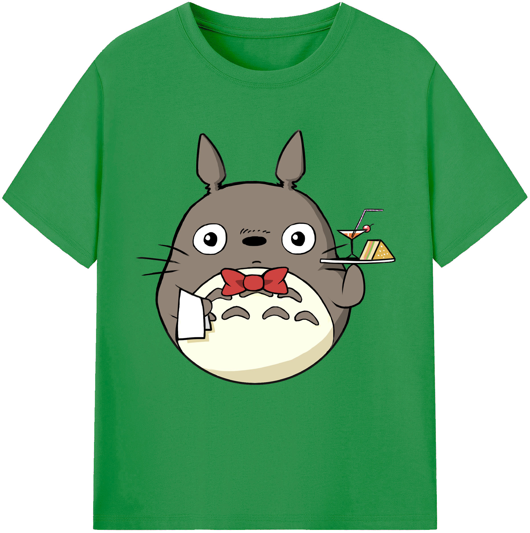 （画像用） となりのトトロ 草壁メイ 草壁サツキ My Neighbor Totoro Satsuki Kusakabe Mei Kusakabe レディースカジュアルプリントTシャツ（綿100％）