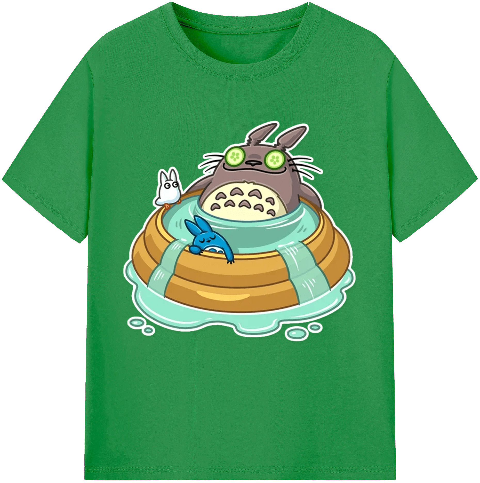 （画像用） となりのトトロ 草壁メイ 草壁サツキ My Neighbor Totoro Satsuki Kusakabe Mei Kusakabe レディースカジュアルプリントTシャツ（綿100％）