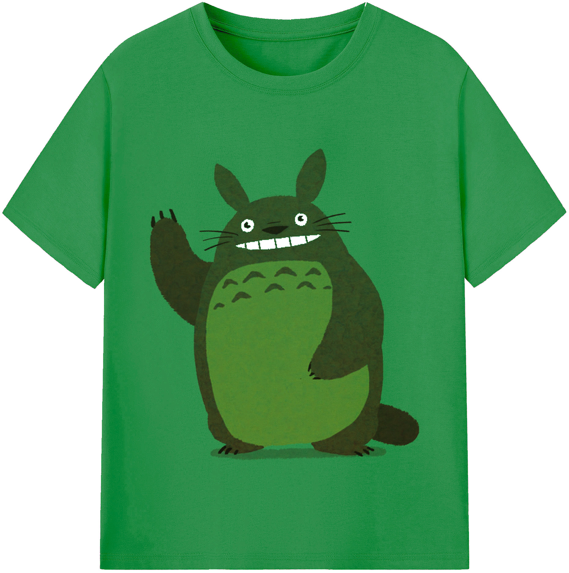 （画像用） となりのトトロ 草壁メイ 草壁サツキ My Neighbor Totoro Satsuki Kusakabe Mei Kusakabe レディースカジュアルプリントTシャツ（綿100％）