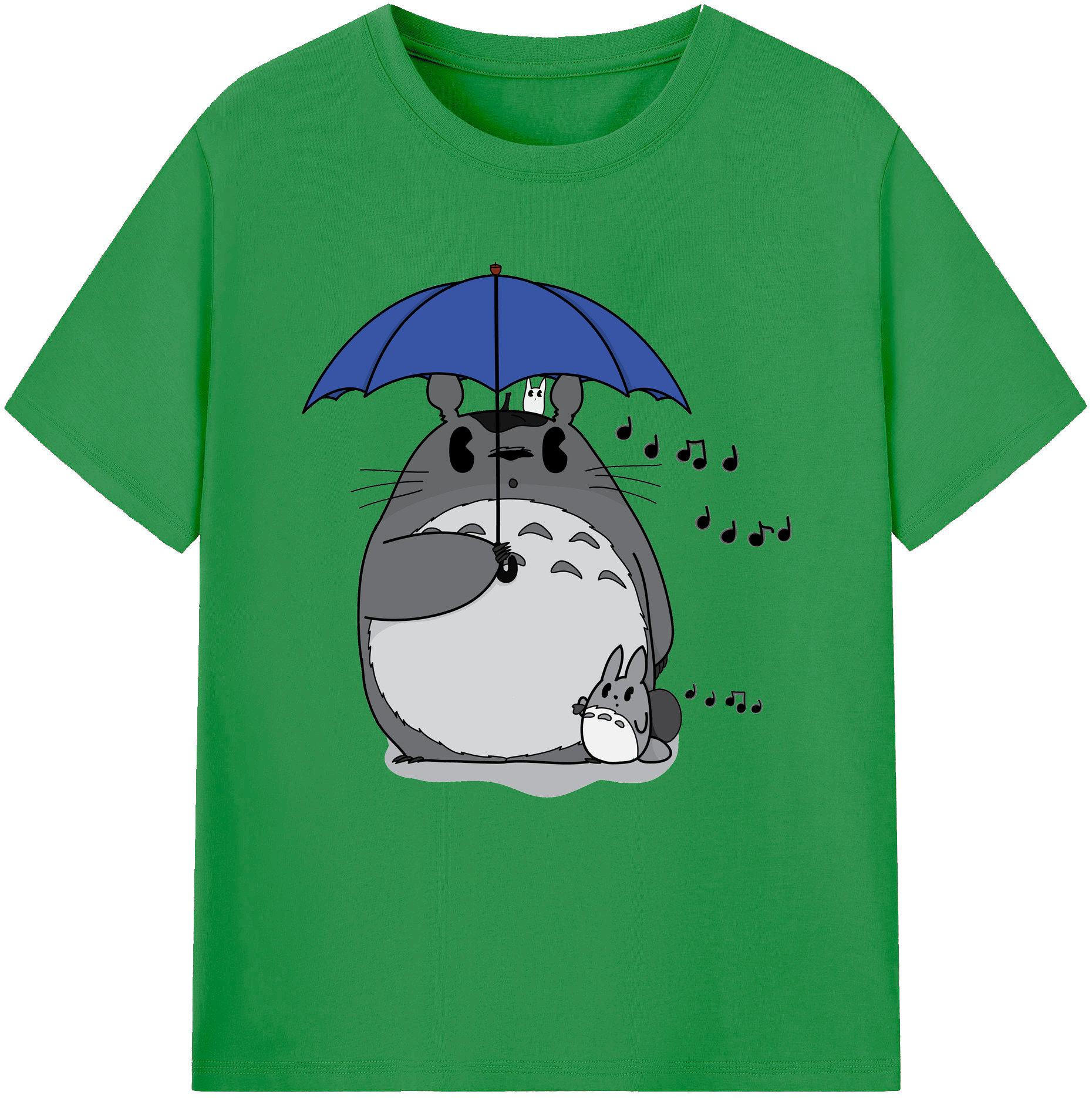 （画像用） となりのトトロ 草壁メイ 草壁サツキ My Neighbor Totoro Satsuki Kusakabe Mei Kusakabe レディースカジュアルプリントTシャツ（綿100％）