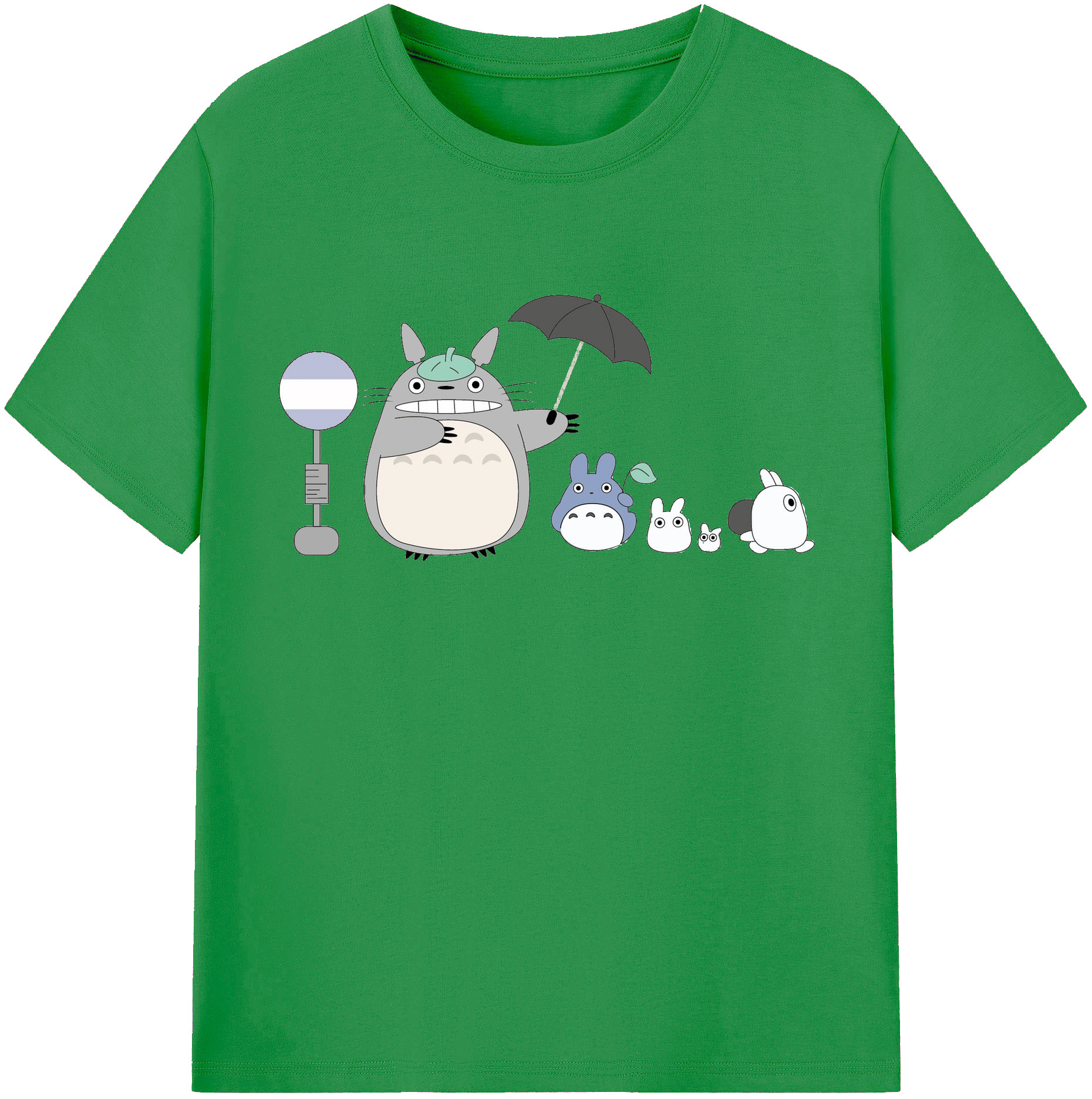 （画像用） となりのトトロ 草壁メイ 草壁サツキ My Neighbor Totoro Satsuki Kusakabe Mei Kusakabe レディースカジュアルプリントTシャツ（綿100％）