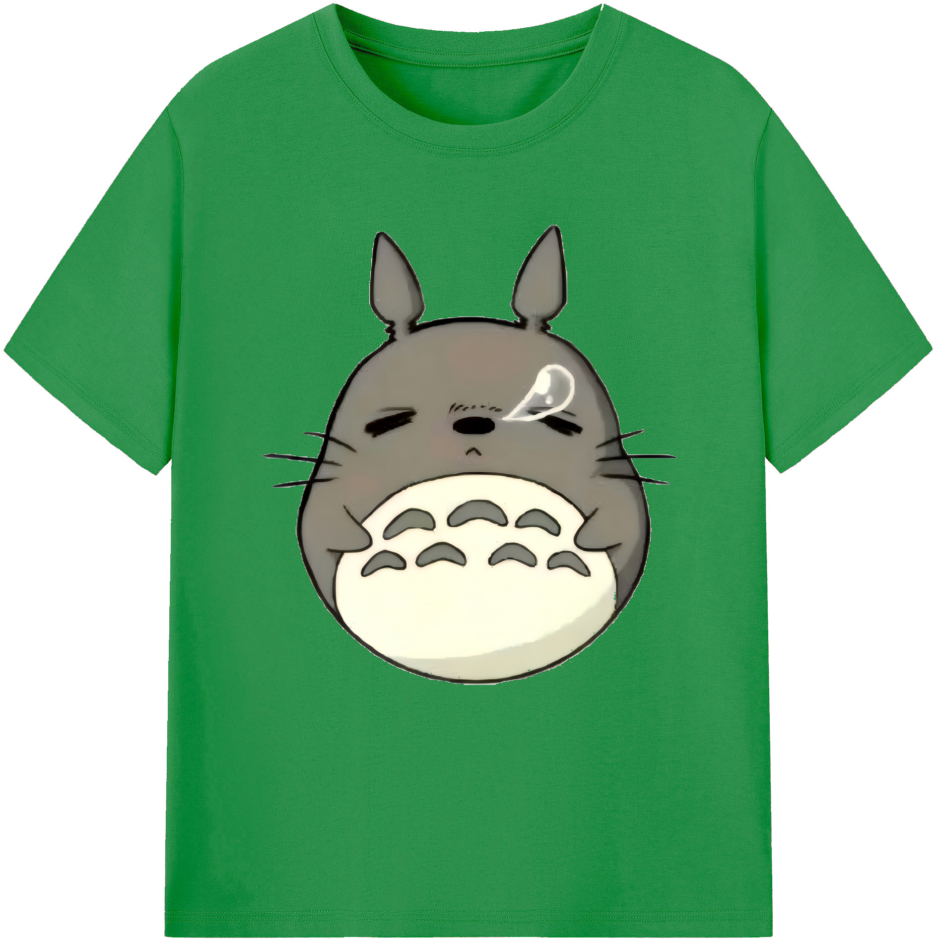 （画像用） となりのトトロ 草壁メイ 草壁サツキ My Neighbor Totoro Satsuki Kusakabe Mei Kusakabe レディースカジュアルプリントTシャツ（綿100％）