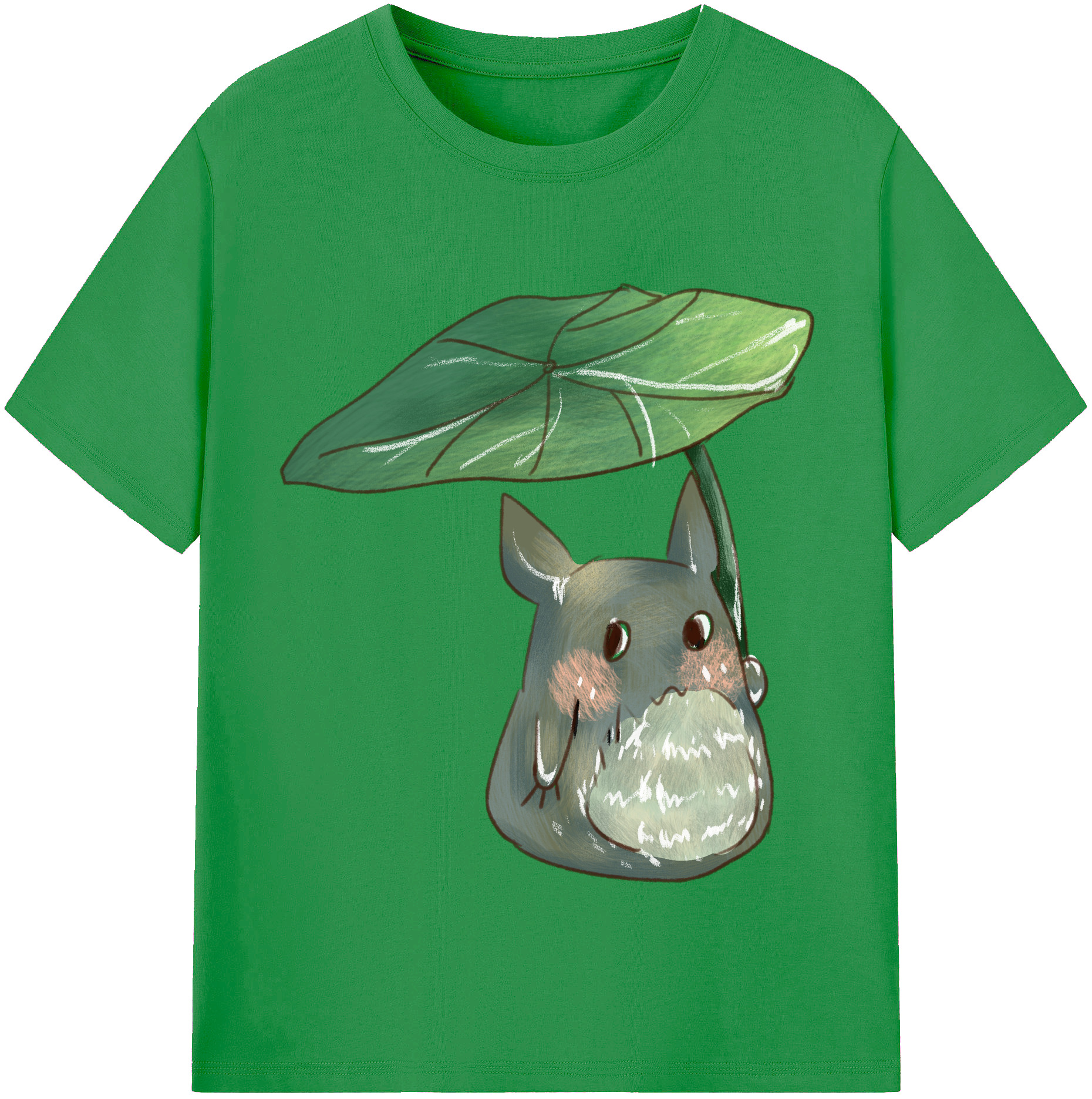 （画像用） となりのトトロ 草壁メイ 草壁サツキ My Neighbor Totoro Satsuki Kusakabe Mei Kusakabe レディースカジュアルプリントTシャツ（綿100％）