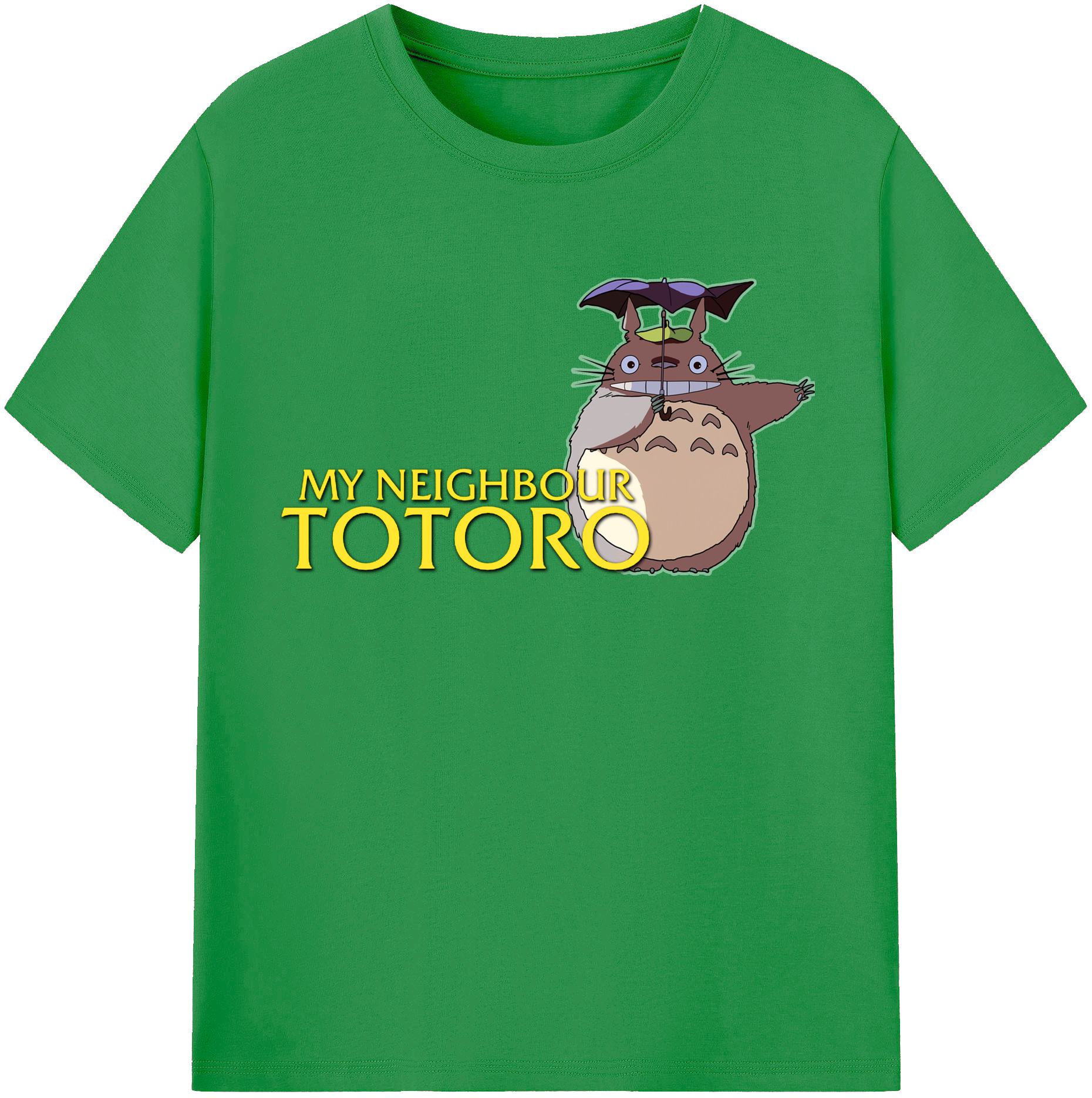 （画像用） となりのトトロ 草壁メイ 草壁サツキ My Neighbor Totoro Satsuki Kusakabe Mei Kusakabe レディースカジュアルプリントTシャツ（綿100％）