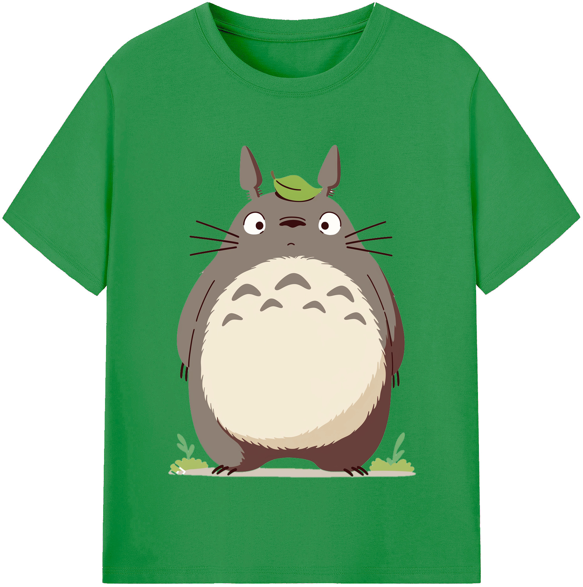 （画像用） となりのトトロ 草壁メイ 草壁サツキ My Neighbor Totoro Satsuki Kusakabe Mei Kusakabe レディースカジュアルプリントTシャツ（綿100％）