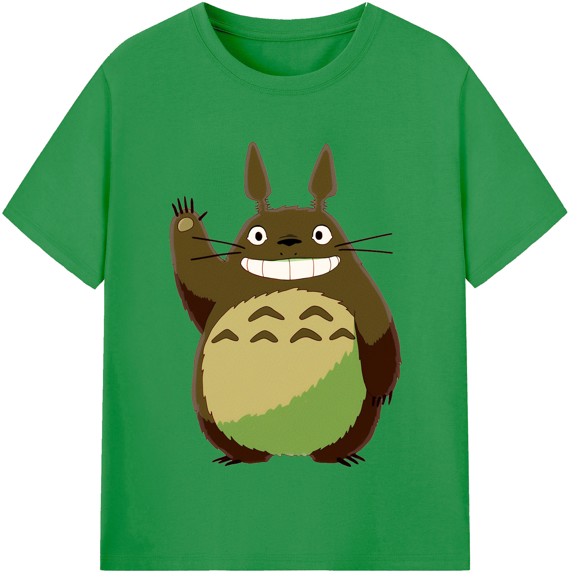 （画像用） となりのトトロ 草壁メイ 草壁サツキ My Neighbor Totoro Satsuki Kusakabe Mei Kusakabe レディースカジュアルプリントTシャツ（綿100％）