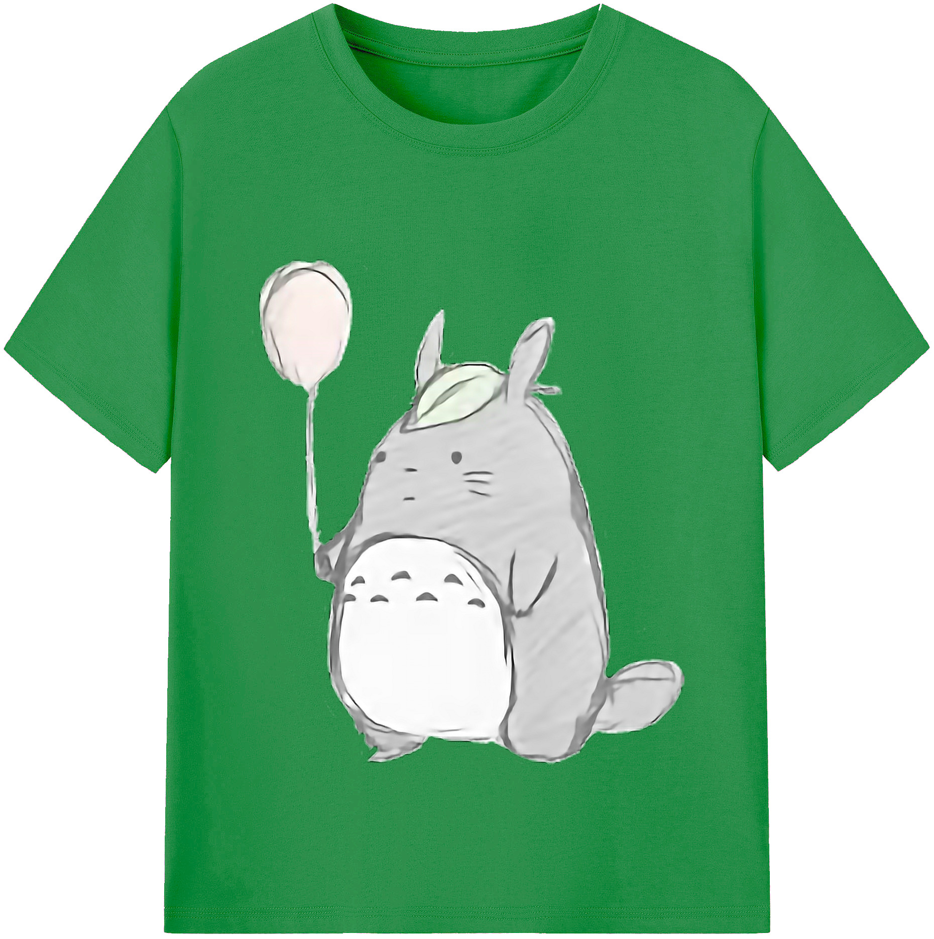 （画像用） となりのトトロ 草壁メイ 草壁サツキ My Neighbor Totoro Satsuki Kusakabe Mei Kusakabe レディースカジュアルプリントTシャツ（綿100％）