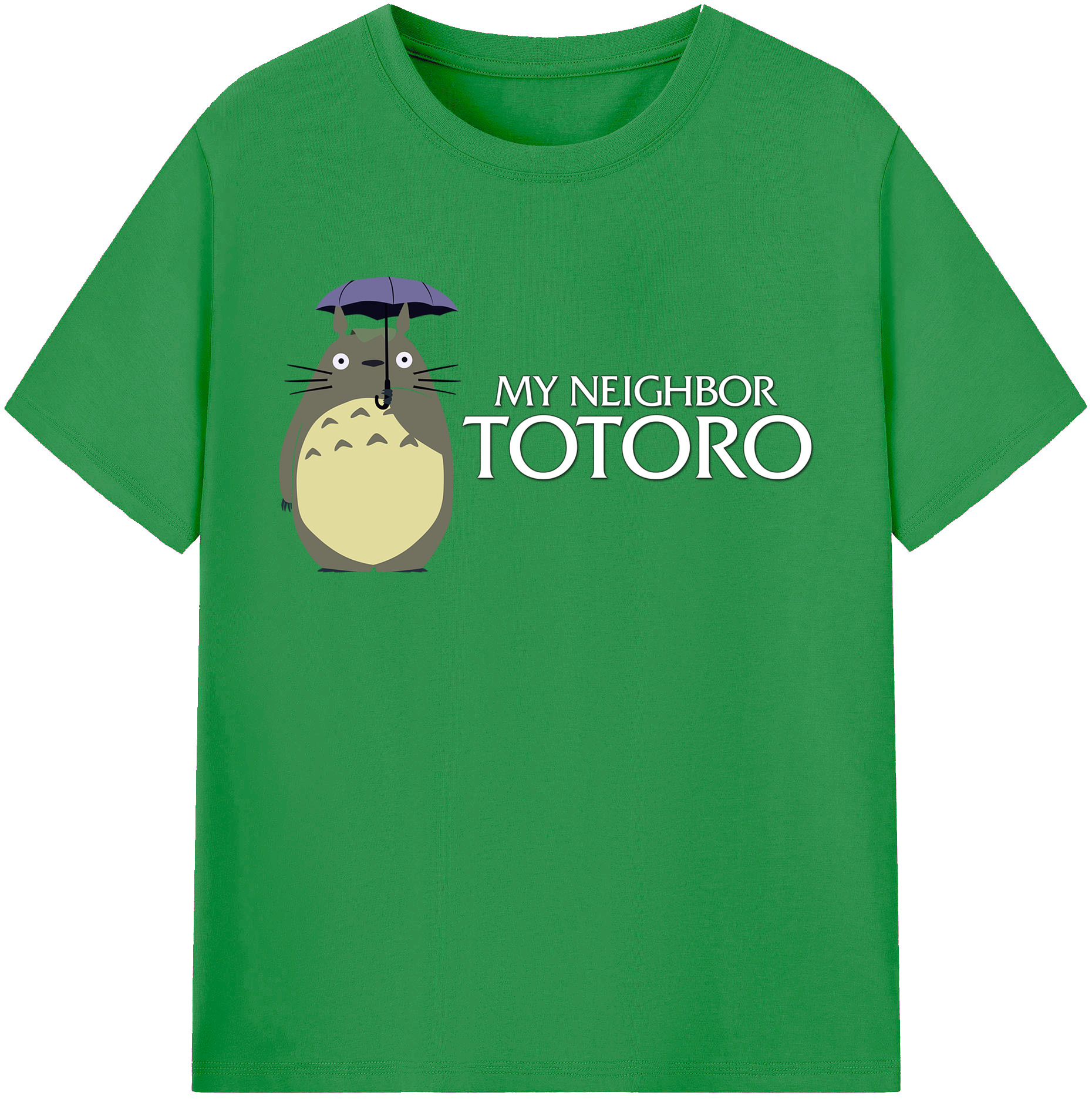 （画像用） となりのトトロ 草壁メイ 草壁サツキ My Neighbor Totoro Satsuki Kusakabe Mei Kusakabe レディースカジュアルプリントTシャツ（綿100％）