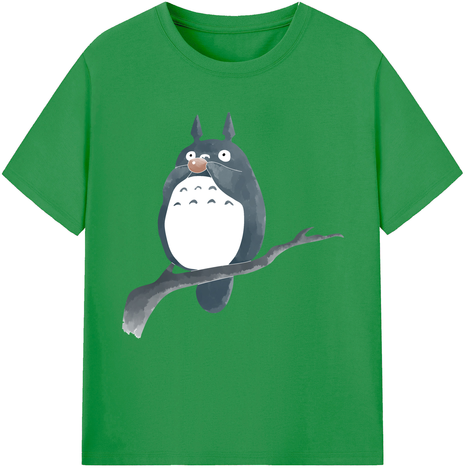 （画像用） となりのトトロ 草壁メイ 草壁サツキ My Neighbor Totoro Satsuki Kusakabe Mei Kusakabe レディースカジュアルプリントTシャツ（綿100％）