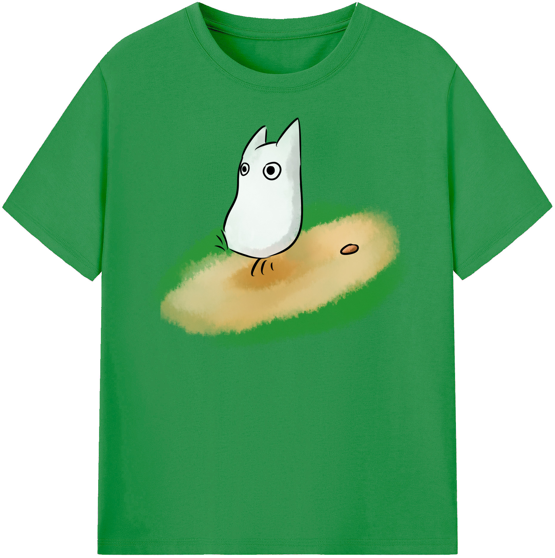（画像用） となりのトトロ 草壁メイ 草壁サツキ My Neighbor Totoro Satsuki Kusakabe Mei Kusakabe レディースカジュアルプリントTシャツ（綿100％）
