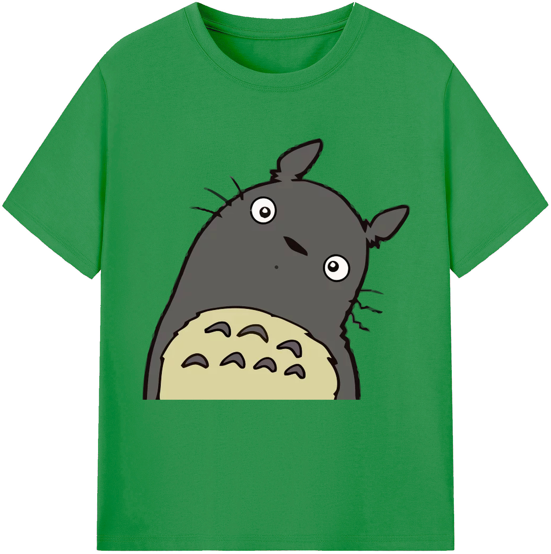 （画像用） となりのトトロ 草壁メイ 草壁サツキ My Neighbor Totoro Satsuki Kusakabe Mei Kusakabe レディースカジュアルプリントTシャツ（綿100％）
