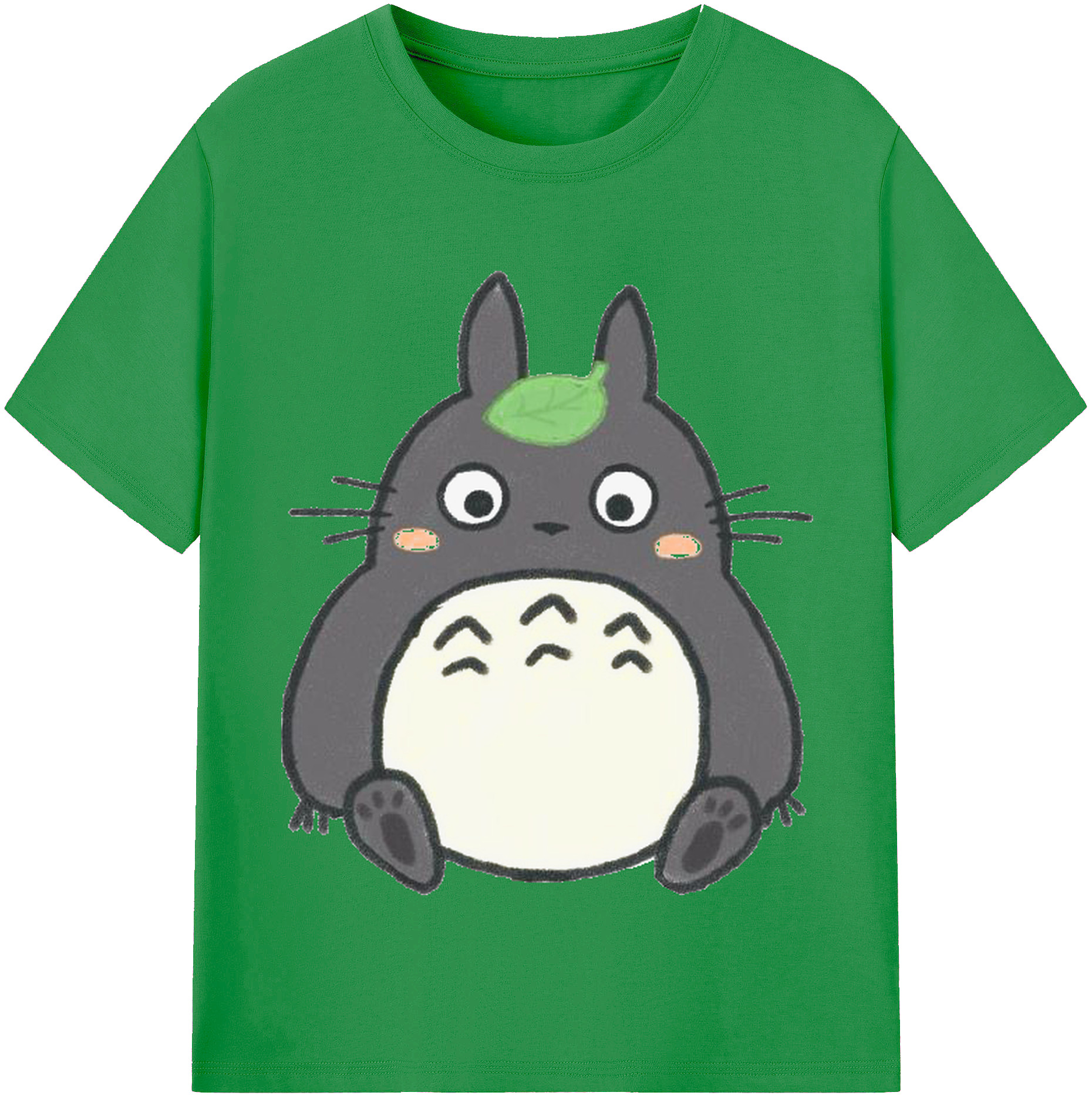（画像用） となりのトトロ 草壁メイ 草壁サツキ My Neighbor Totoro Satsuki Kusakabe Mei Kusakabe レディースカジュアルプリントTシャツ（綿100％）