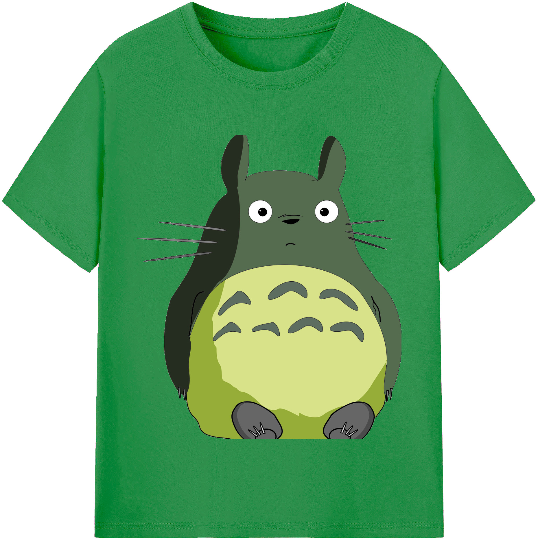 （画像用） となりのトトロ 草壁メイ 草壁サツキ My Neighbor Totoro Satsuki Kusakabe Mei Kusakabe レディースカジュアルプリントTシャツ（綿100％）