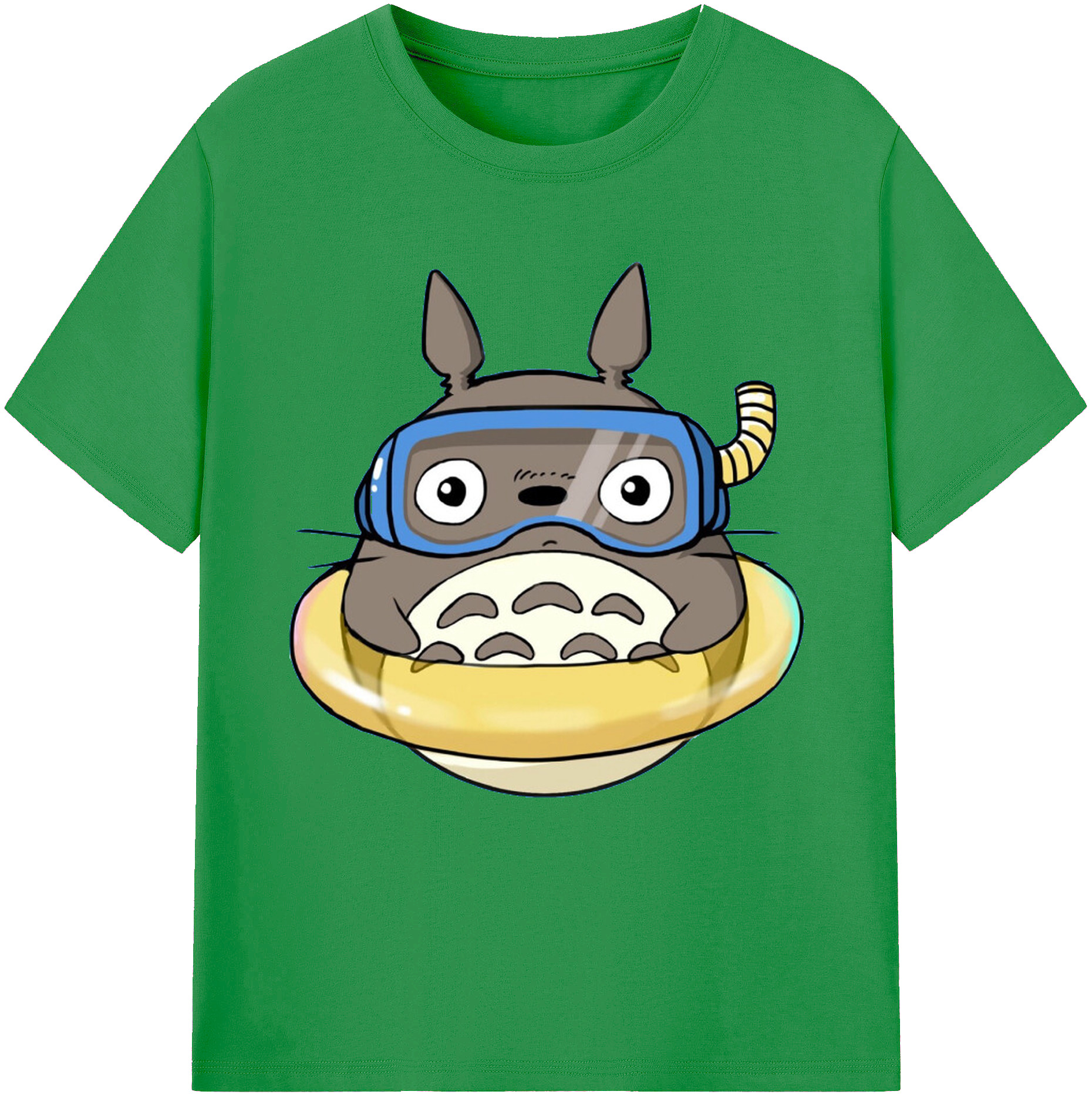 （画像用） となりのトトロ 草壁メイ 草壁サツキ My Neighbor Totoro Satsuki Kusakabe Mei Kusakabe レディースカジュアルプリントTシャツ（綿100％）