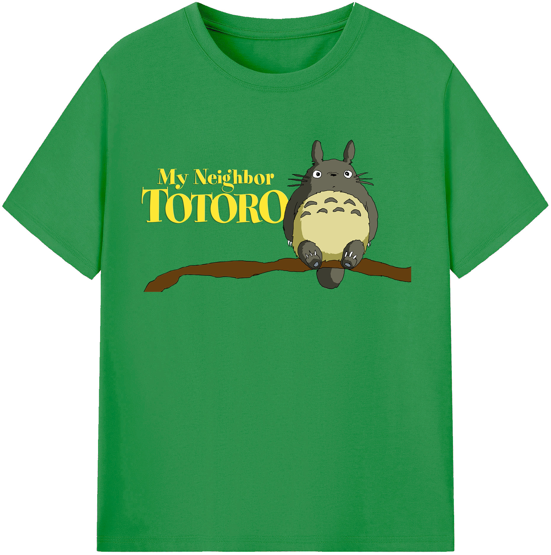 （画像用） となりのトトロ 草壁メイ 草壁サツキ My Neighbor Totoro Satsuki Kusakabe Mei Kusakabe レディースカジュアルプリントTシャツ（綿100％）