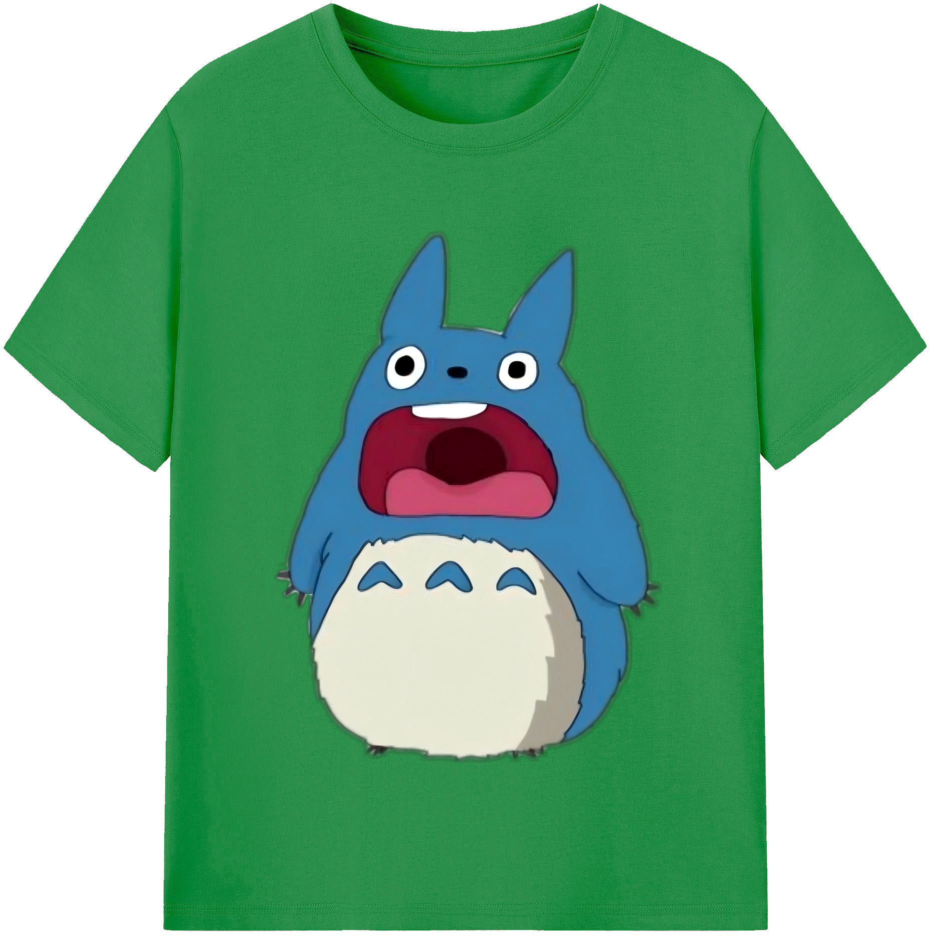 （画像用） となりのトトロ 草壁メイ 草壁サツキ My Neighbor Totoro Satsuki Kusakabe Mei Kusakabe レディースカジュアルプリントTシャツ（綿100％）
