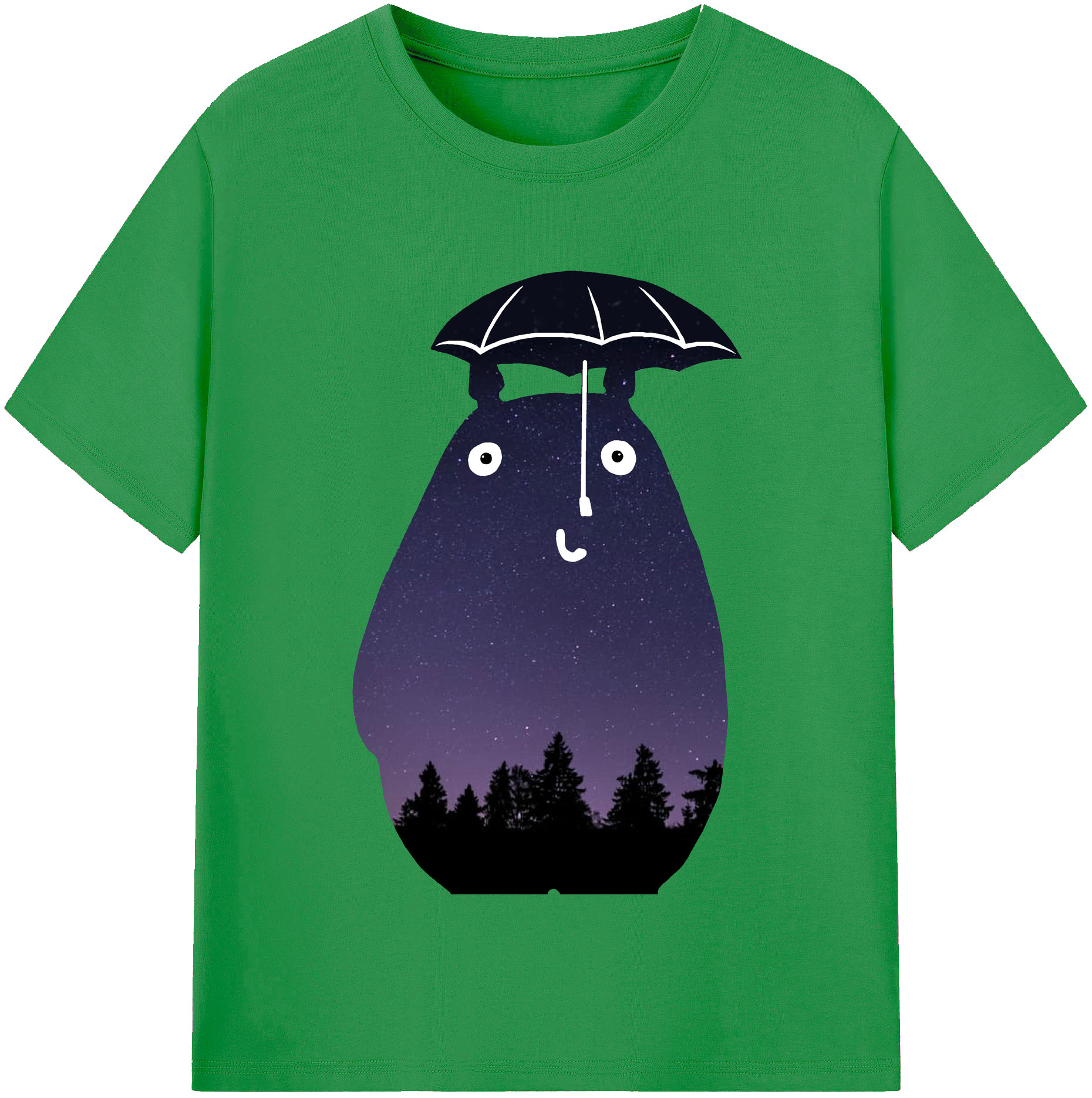（画像用） となりのトトロ 草壁メイ 草壁サツキ My Neighbor Totoro Satsuki Kusakabe Mei Kusakabe レディースカジュアルプリントTシャツ（綿100％）