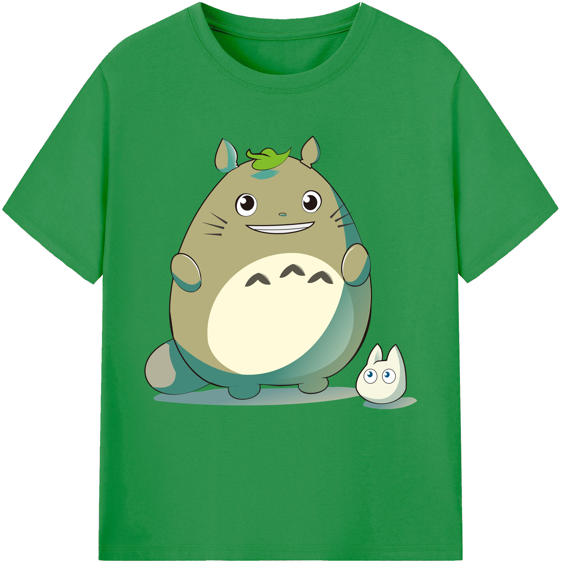 （画像用） となりのトトロ 草壁メイ 草壁サツキ My Neighbor Totoro Satsuki Kusakabe Mei Kusakabe レディースカジュアルプリントTシャツ（綿100％）