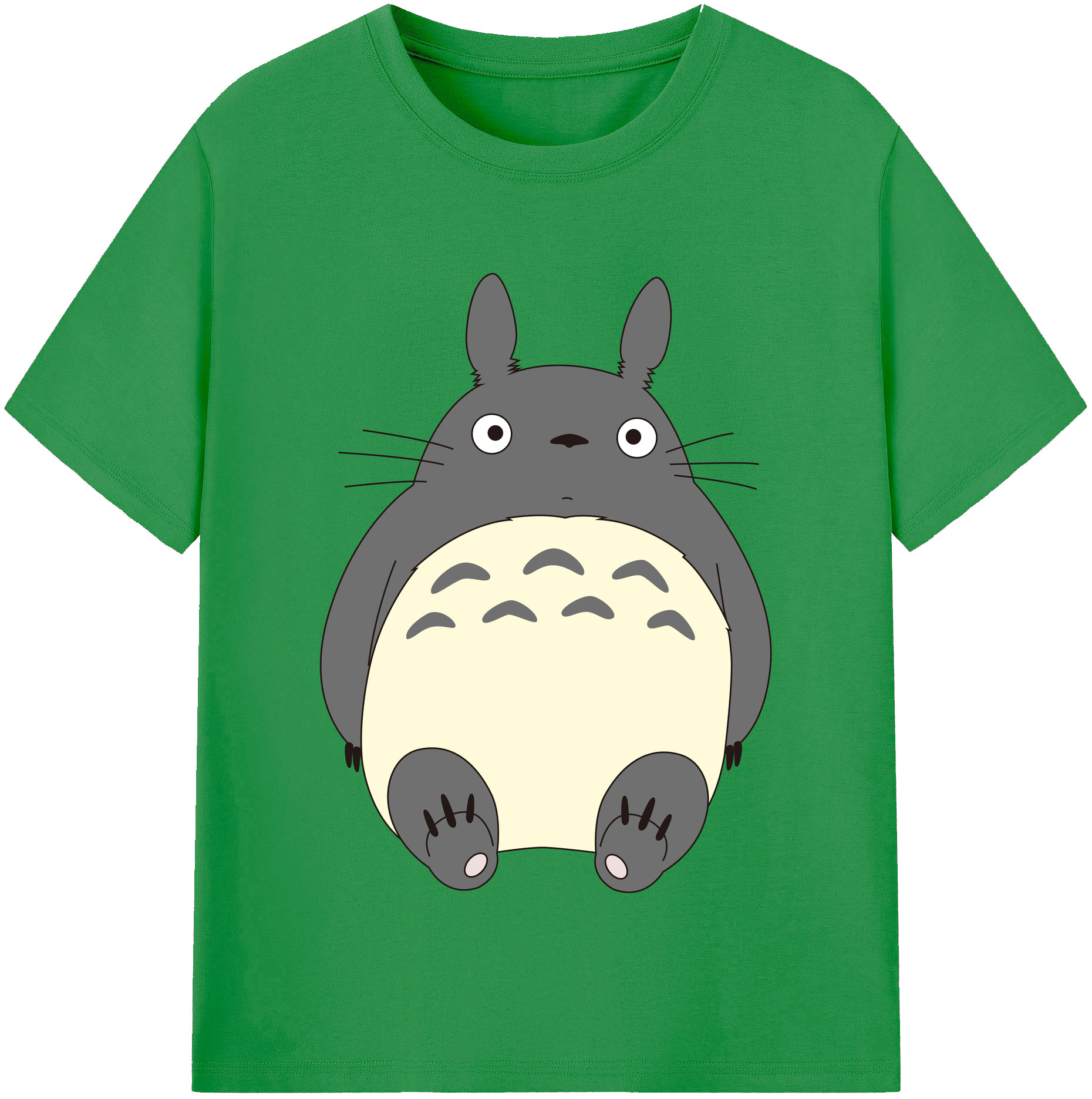（画像用） となりのトトロ 草壁メイ 草壁サツキ My Neighbor Totoro Satsuki Kusakabe Mei Kusakabe レディースカジュアルプリントTシャツ（綿100％）