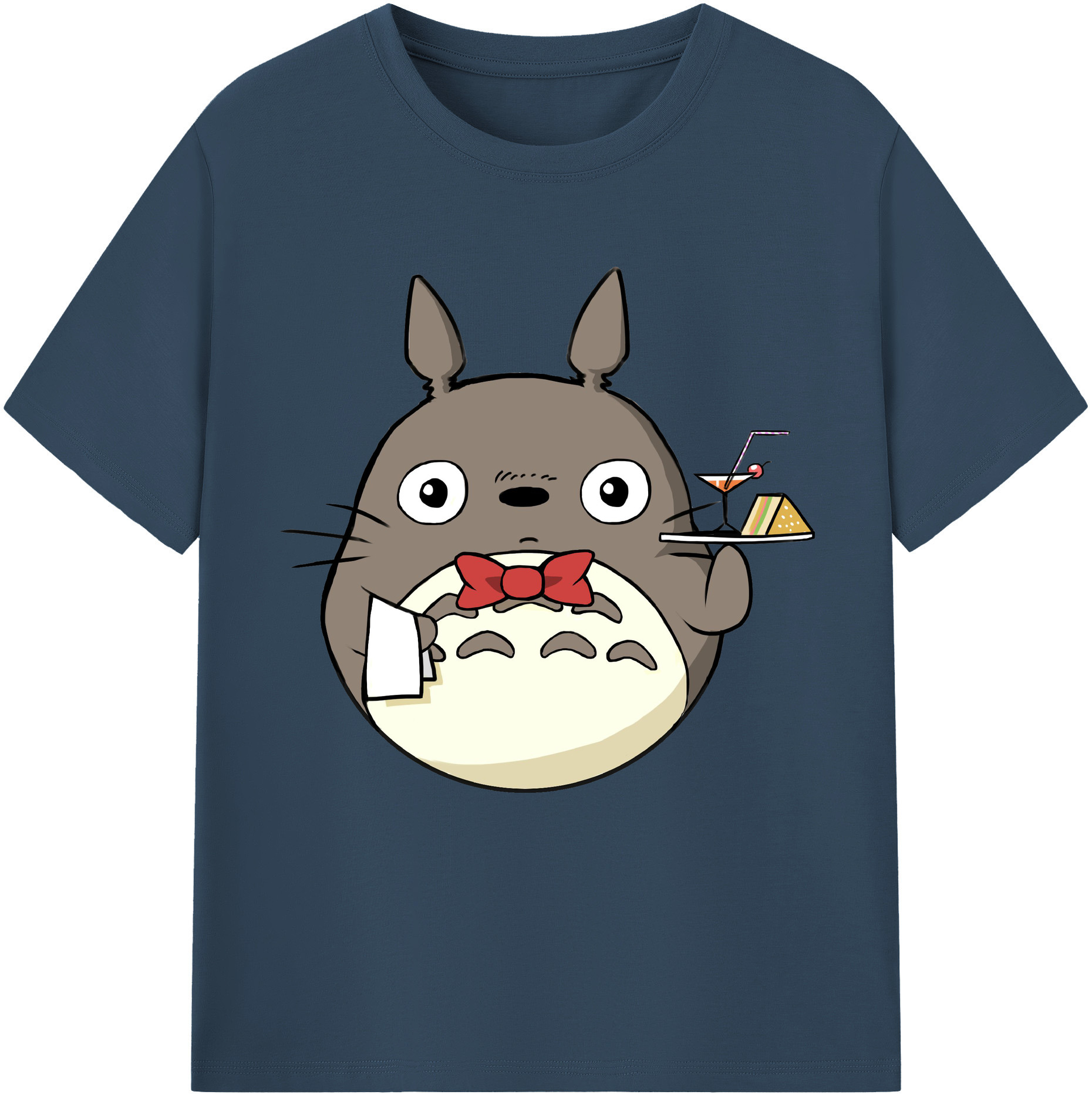 （画像用） となりのトトロ 草壁メイ 草壁サツキ My Neighbor Totoro Satsuki Kusakabe Mei Kusakabe レディースカジュアルプリントTシャツ（綿100％）