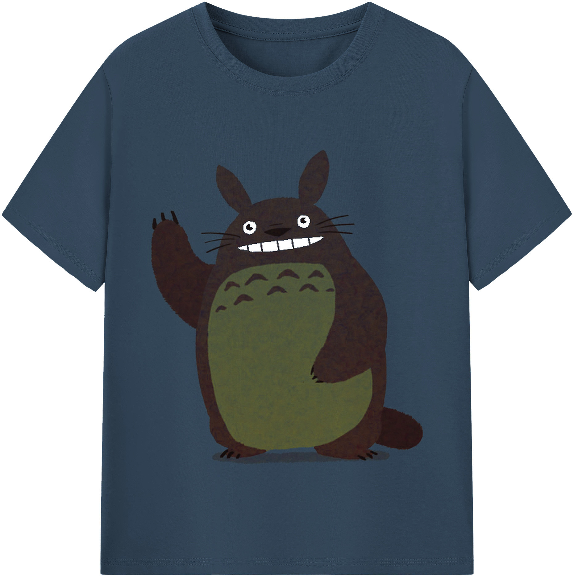 （画像用） となりのトトロ 草壁メイ 草壁サツキ My Neighbor Totoro Satsuki Kusakabe Mei Kusakabe レディースカジュアルプリントTシャツ（綿100％）