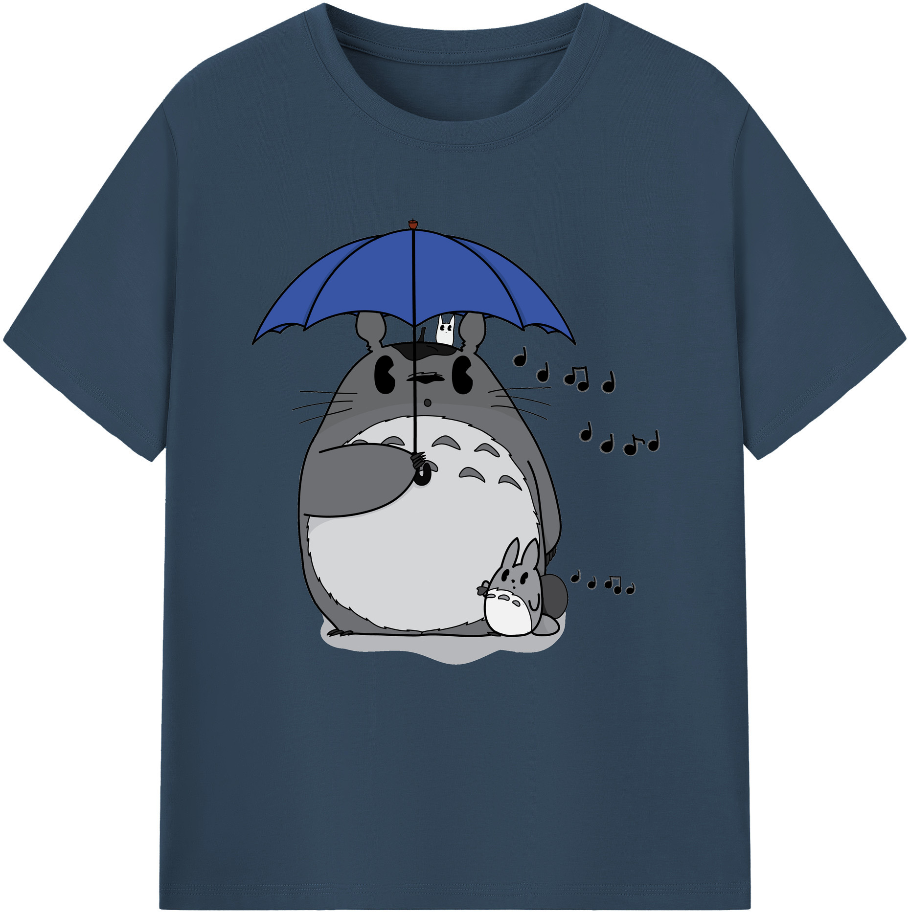 （画像用） となりのトトロ 草壁メイ 草壁サツキ My Neighbor Totoro Satsuki Kusakabe Mei Kusakabe レディースカジュアルプリントTシャツ（綿100％）