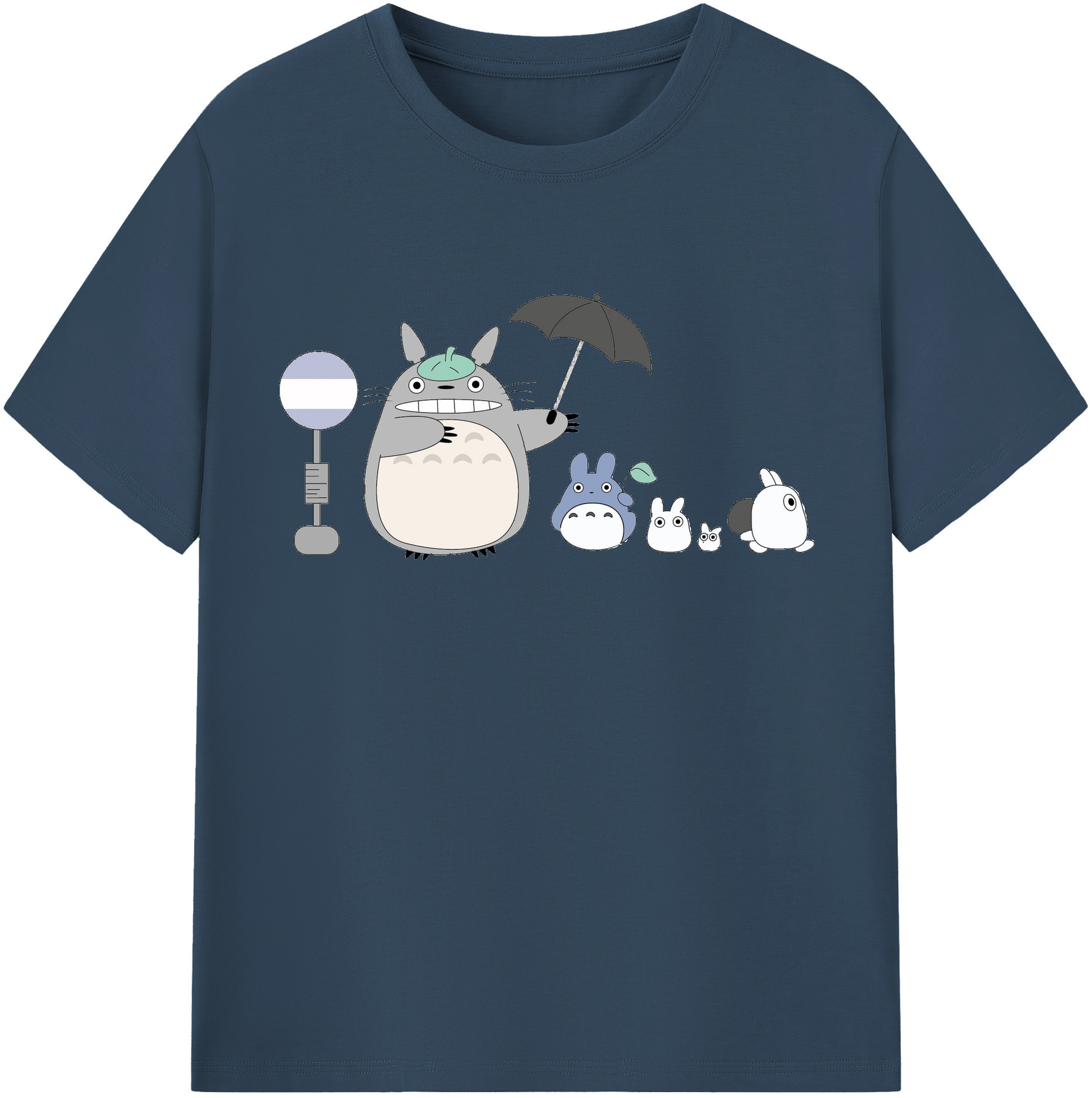 （画像用） となりのトトロ 草壁メイ 草壁サツキ My Neighbor Totoro Satsuki Kusakabe Mei Kusakabe レディースカジュアルプリントTシャツ（綿100％）