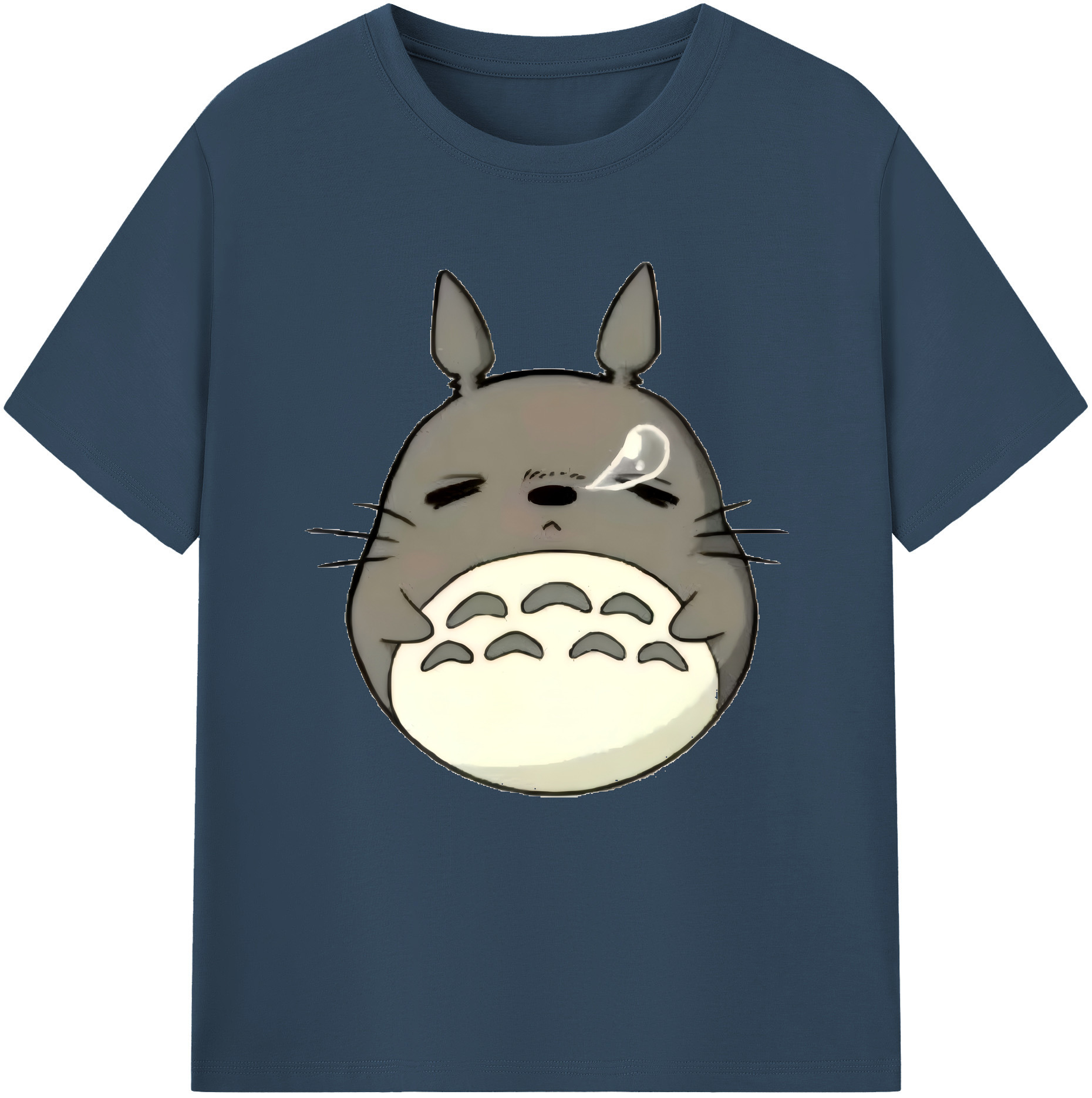 （画像用） となりのトトロ 草壁メイ 草壁サツキ My Neighbor Totoro Satsuki Kusakabe Mei Kusakabe レディースカジュアルプリントTシャツ（綿100％）
