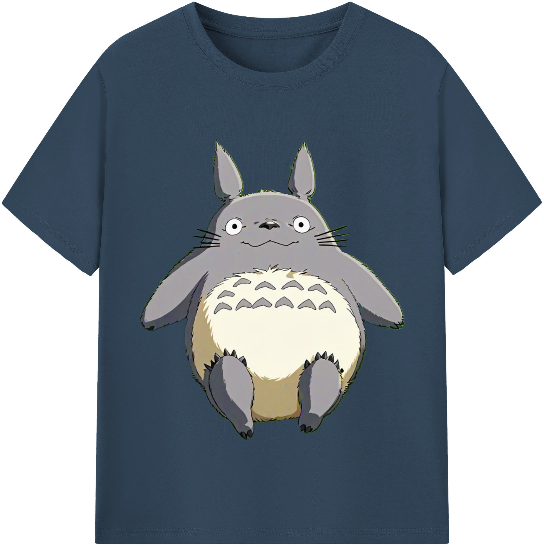 （画像用） となりのトトロ 草壁メイ 草壁サツキ My Neighbor Totoro Satsuki Kusakabe Mei Kusakabe レディースカジュアルプリントTシャツ（綿100％）
