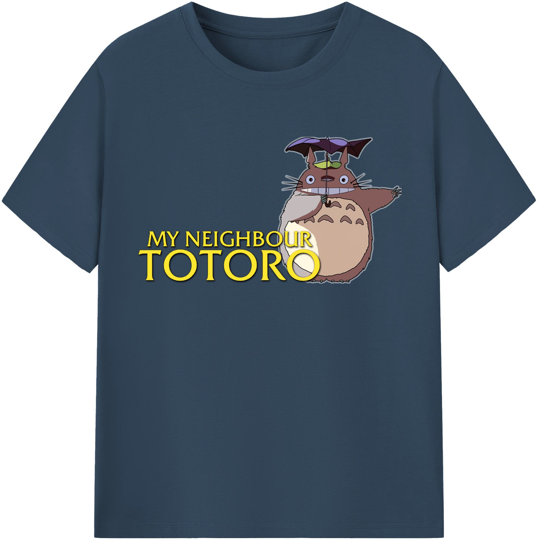 （画像用） となりのトトロ 草壁メイ 草壁サツキ My Neighbor Totoro Satsuki Kusakabe Mei Kusakabe レディースカジュアルプリントTシャツ（綿100％）