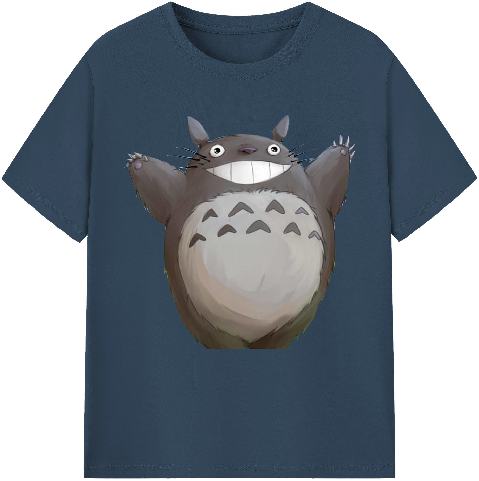 （画像用） となりのトトロ 草壁メイ 草壁サツキ My Neighbor Totoro Satsuki Kusakabe Mei Kusakabe レディースカジュアルプリントTシャツ（綿100％）