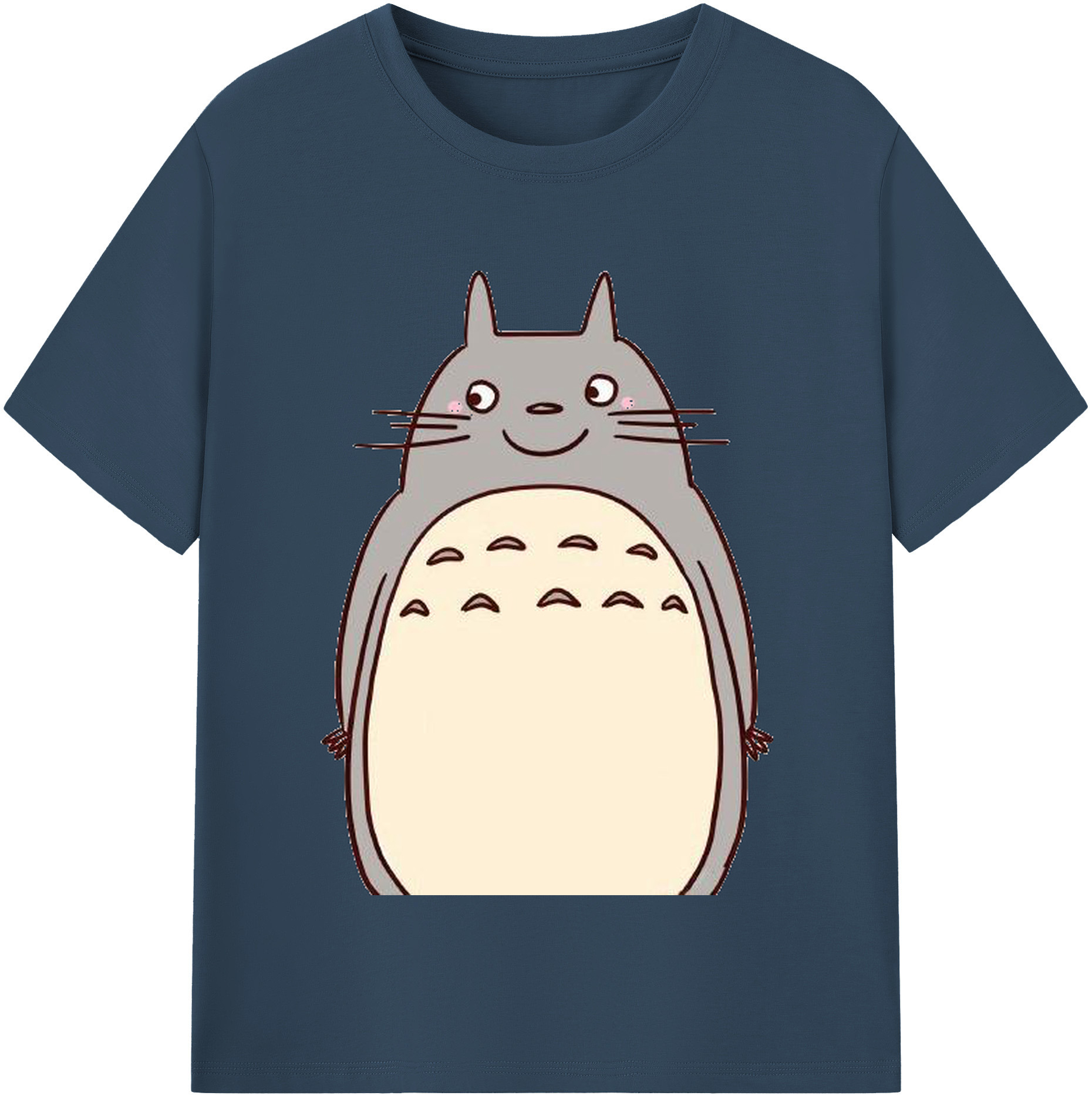 （画像用） となりのトトロ 草壁メイ 草壁サツキ My Neighbor Totoro Satsuki Kusakabe Mei Kusakabe レディースカジュアルプリントTシャツ（綿100％）