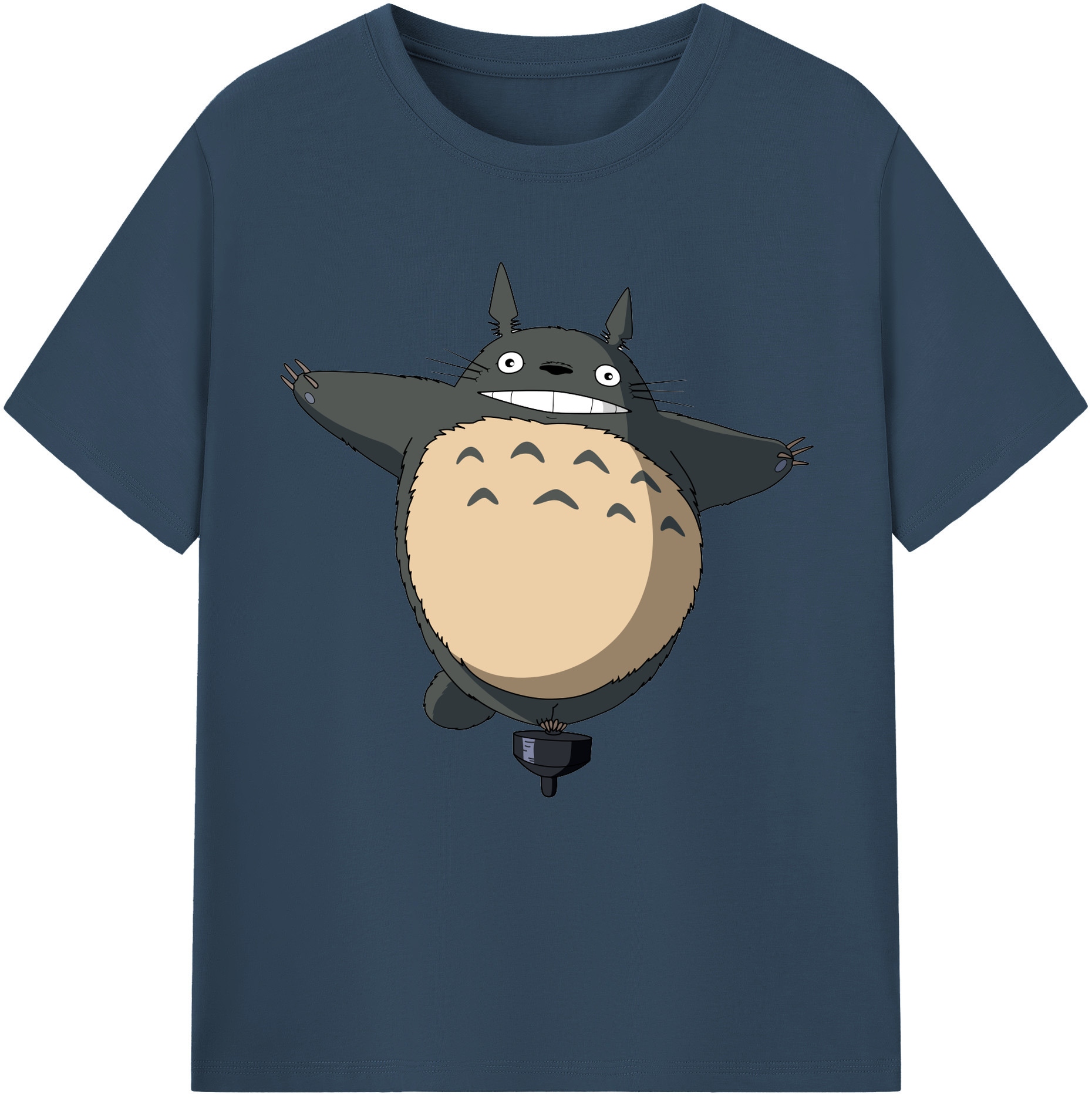 （画像用） となりのトトロ 草壁メイ 草壁サツキ My Neighbor Totoro Satsuki Kusakabe Mei Kusakabe レディースカジュアルプリントTシャツ（綿100％）